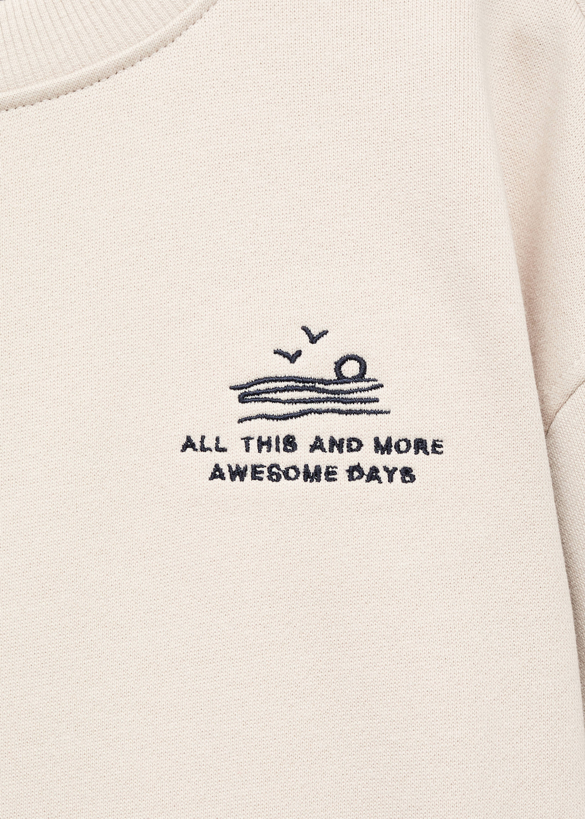 Felpa cotone ricamato - Dettaglio dell'articolo 8