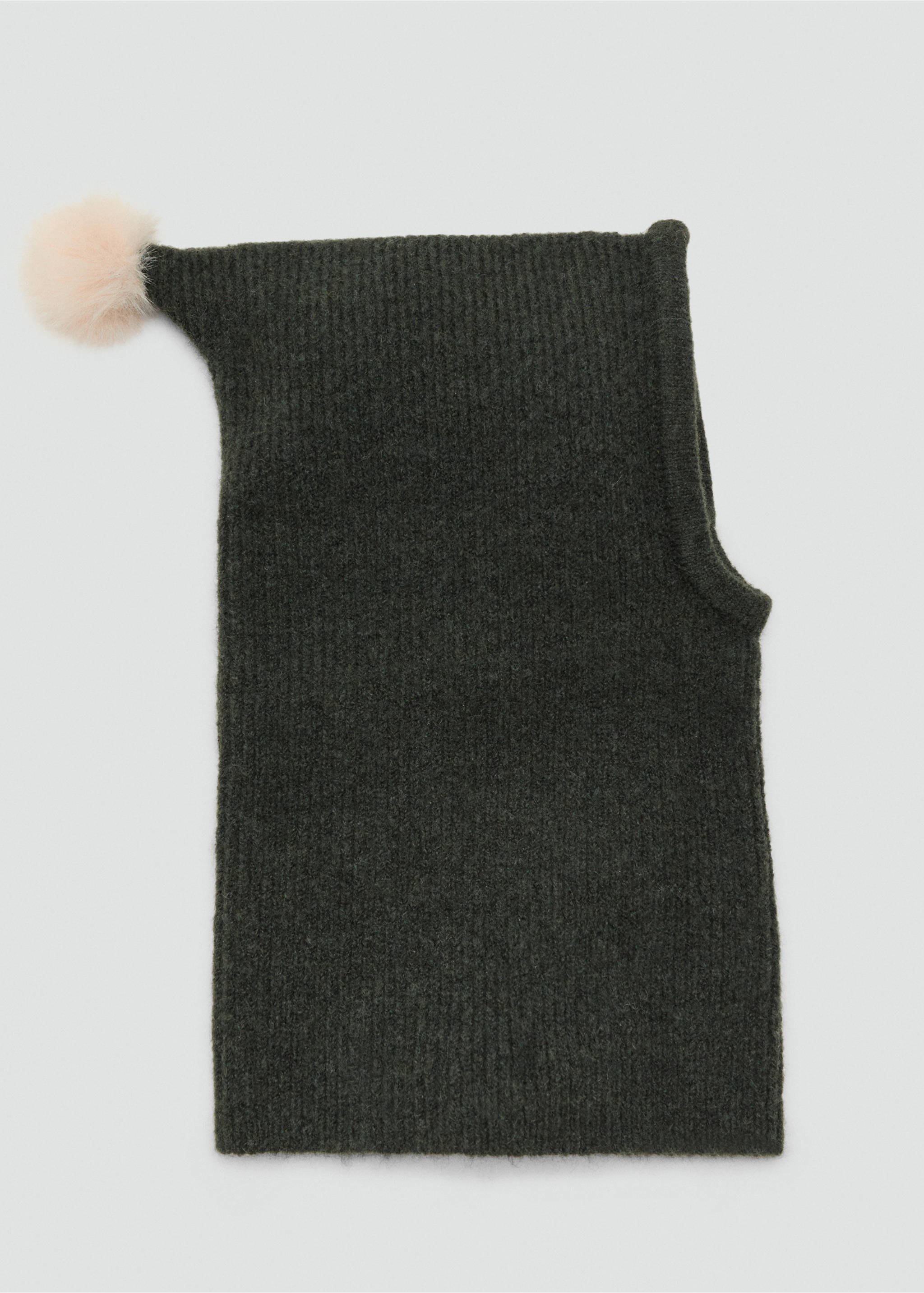Balaclava punto borla - Artículo sin modelo, Khaki. Ref: 17046347-00.