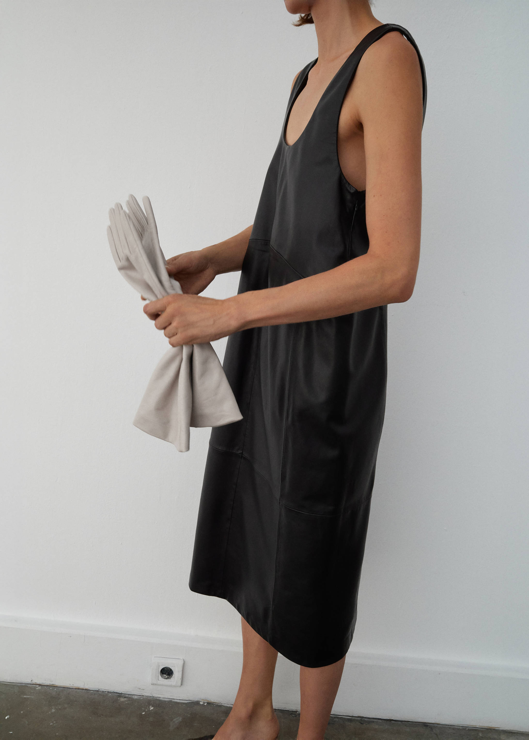 Mănuși lungi piele - Plan general