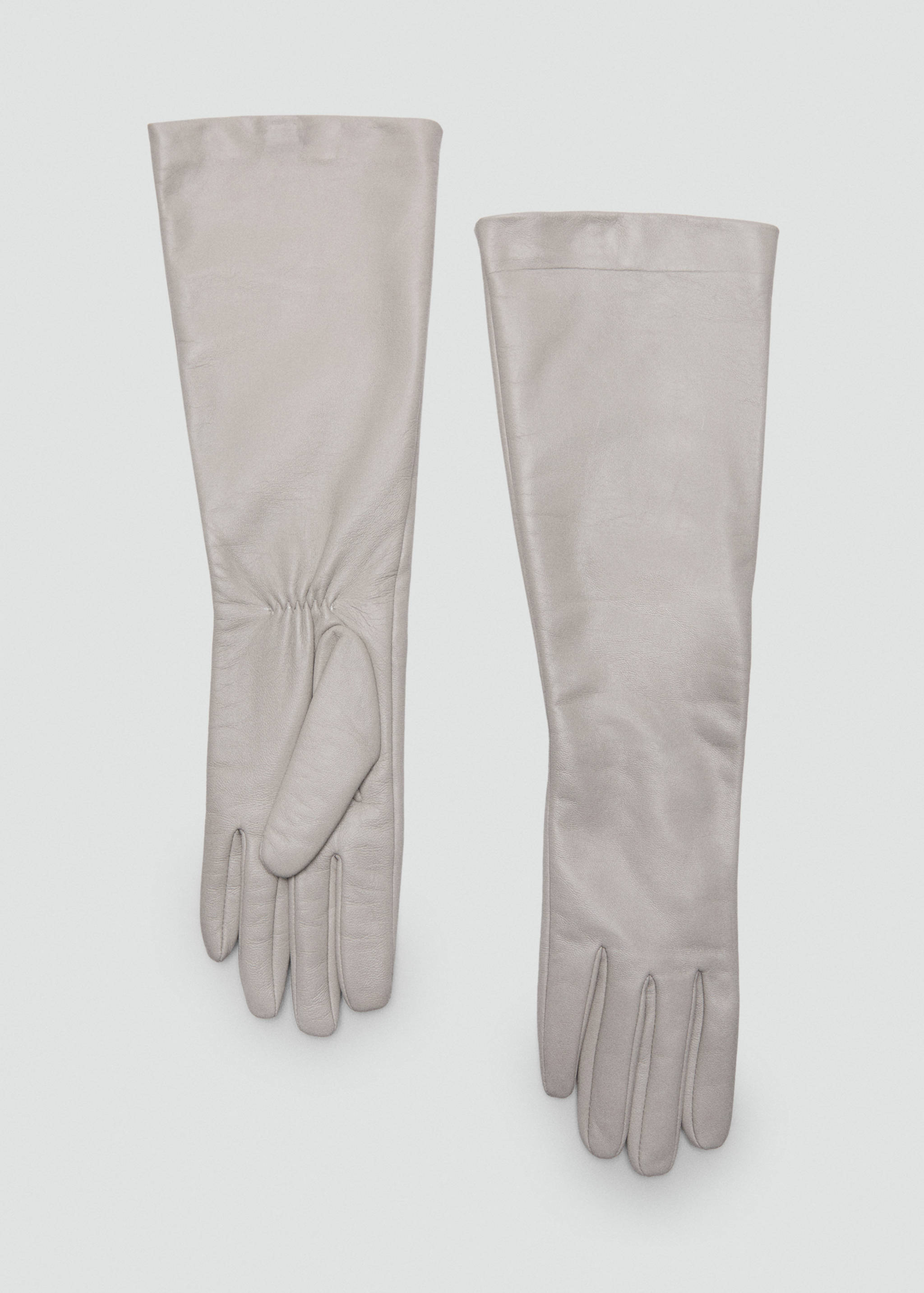 Gants longs en cuir - Article sans modèle