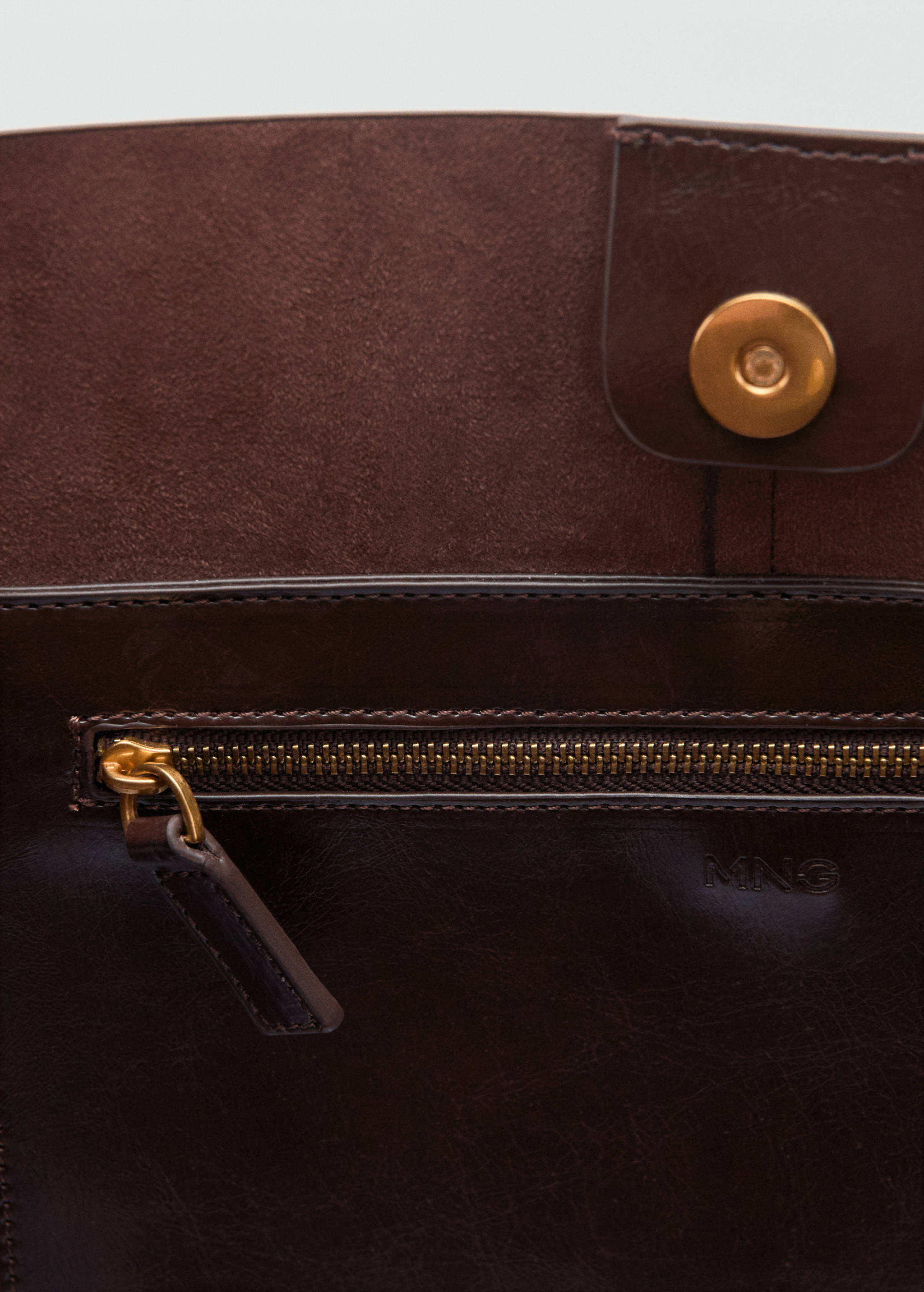 Sac porté épaule finition brillante - Détail de l'article 2