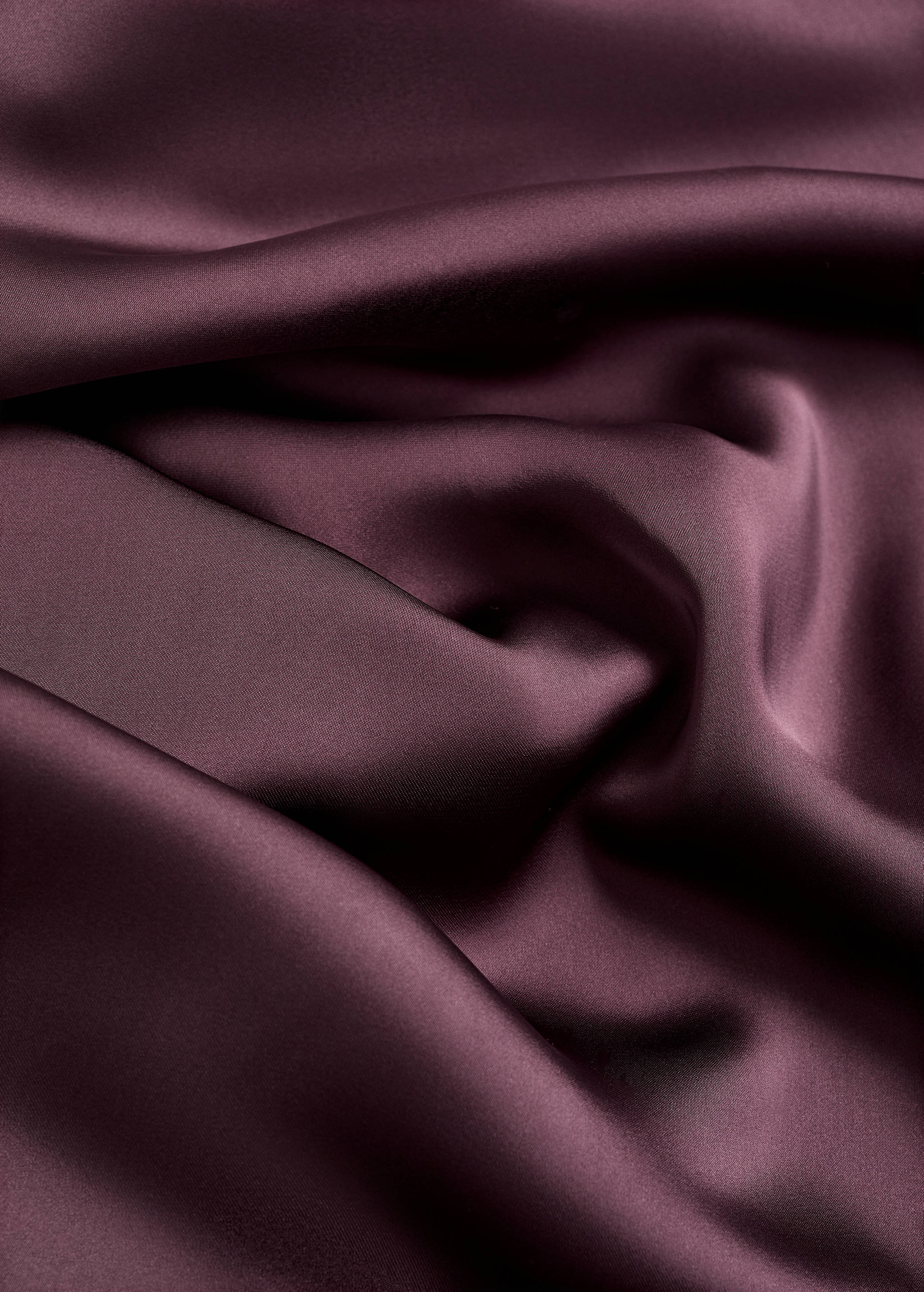 Satin high-neck dress - Details of the article 8