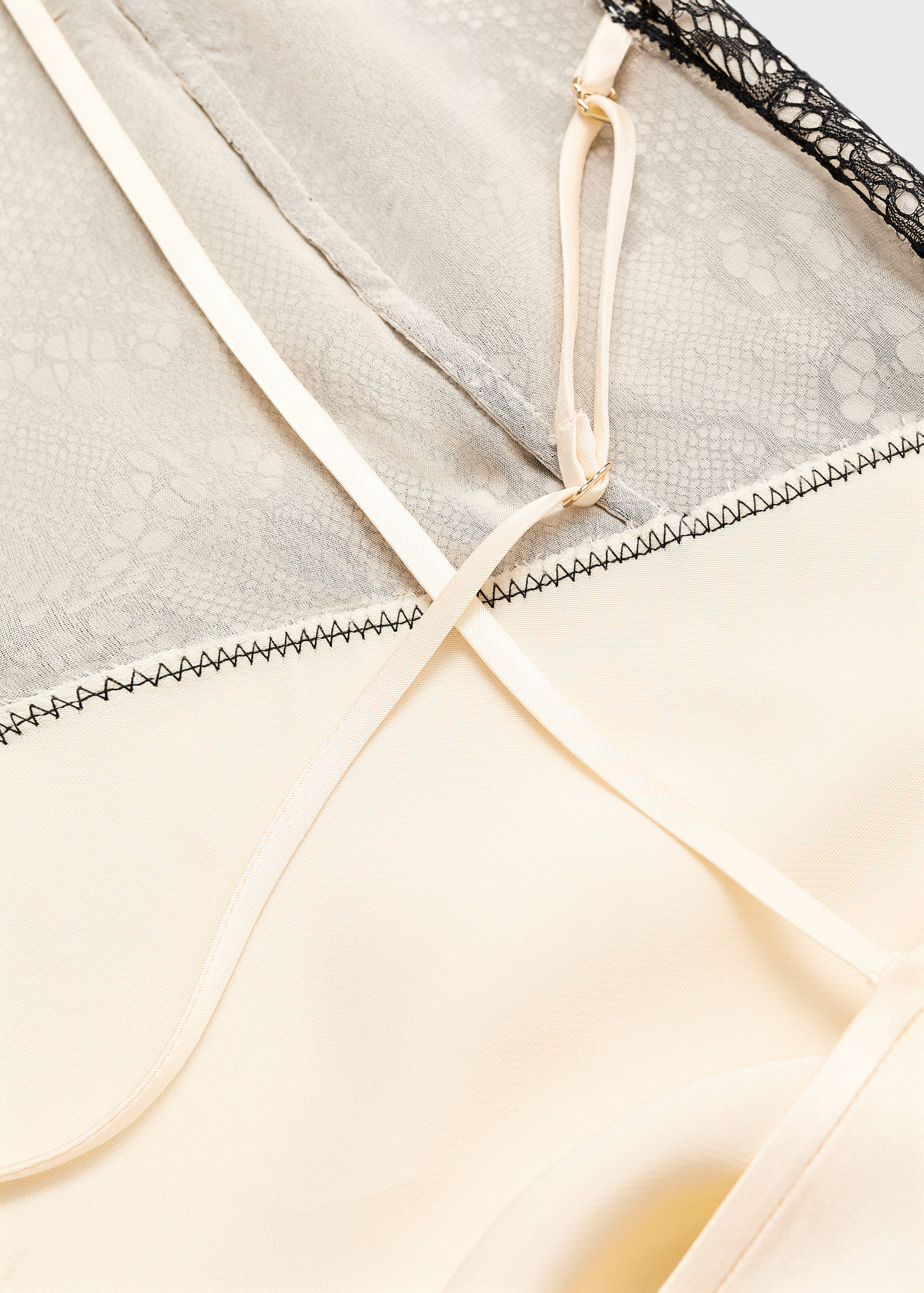 Satin camisole dress - Details of the article 0