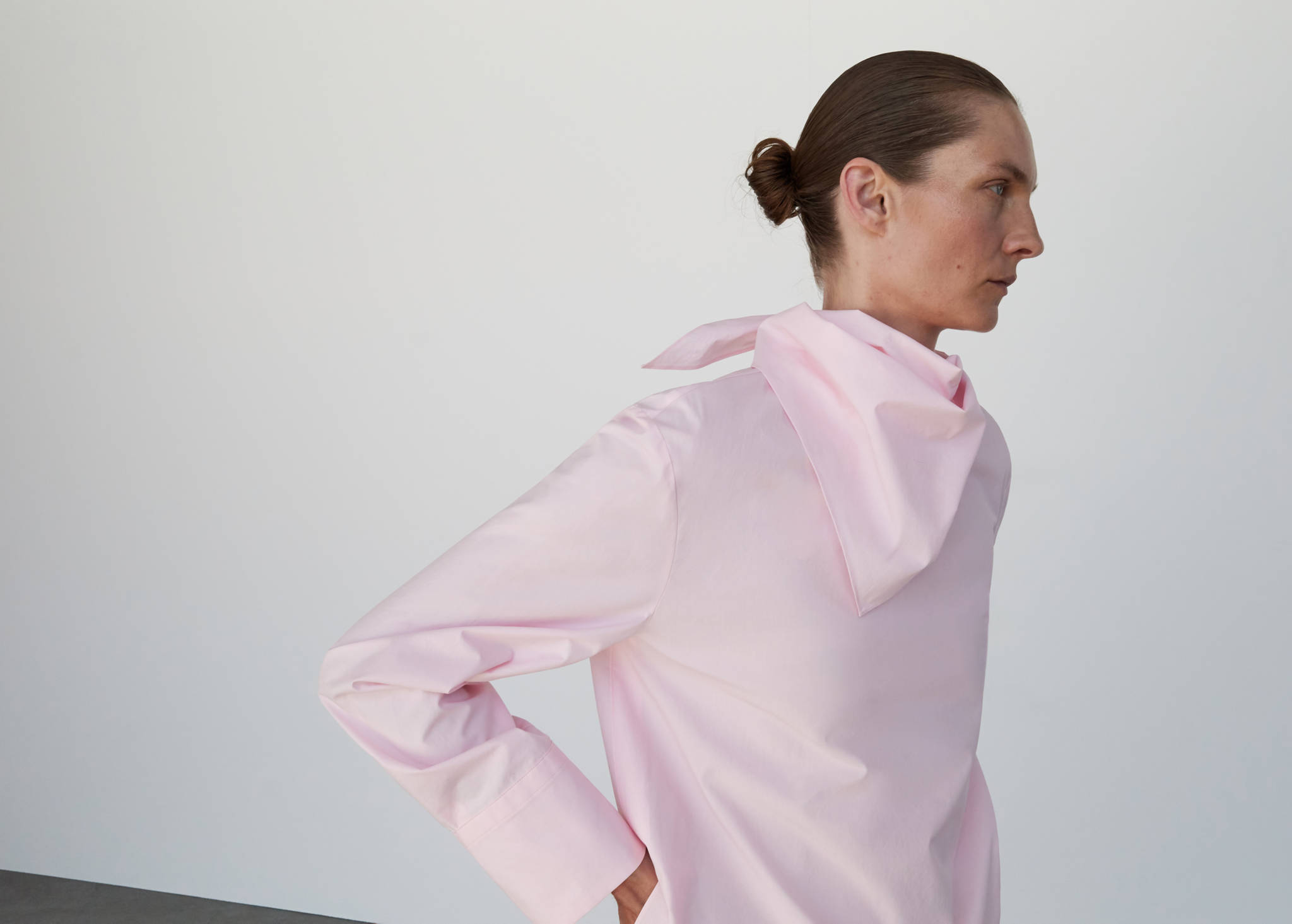 Mango Mendilli poplin bluz görsel 8