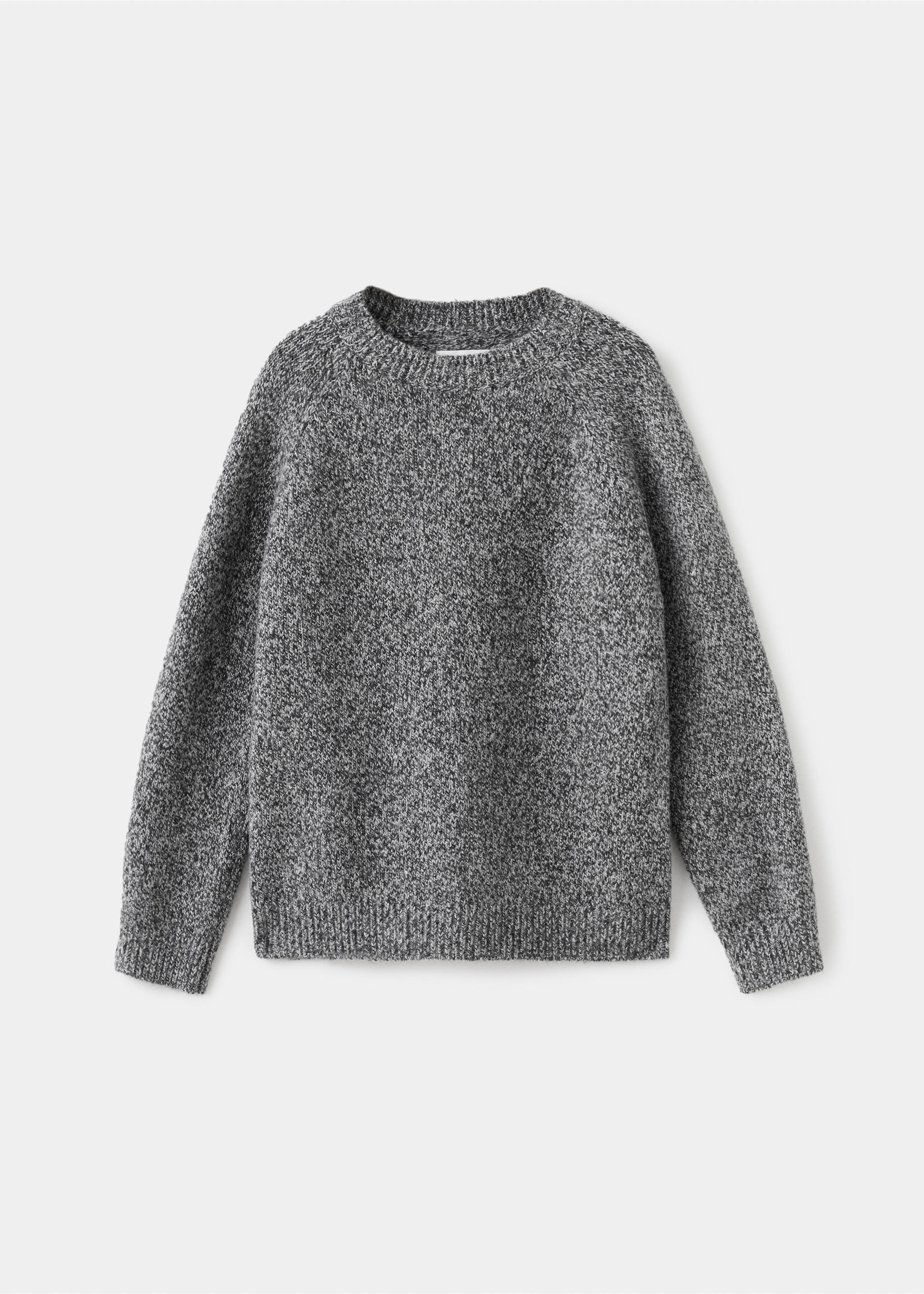 Jersey punto jaspeado - Artículo sin modelo, Gris antracita. Ref: 17046724-00.
