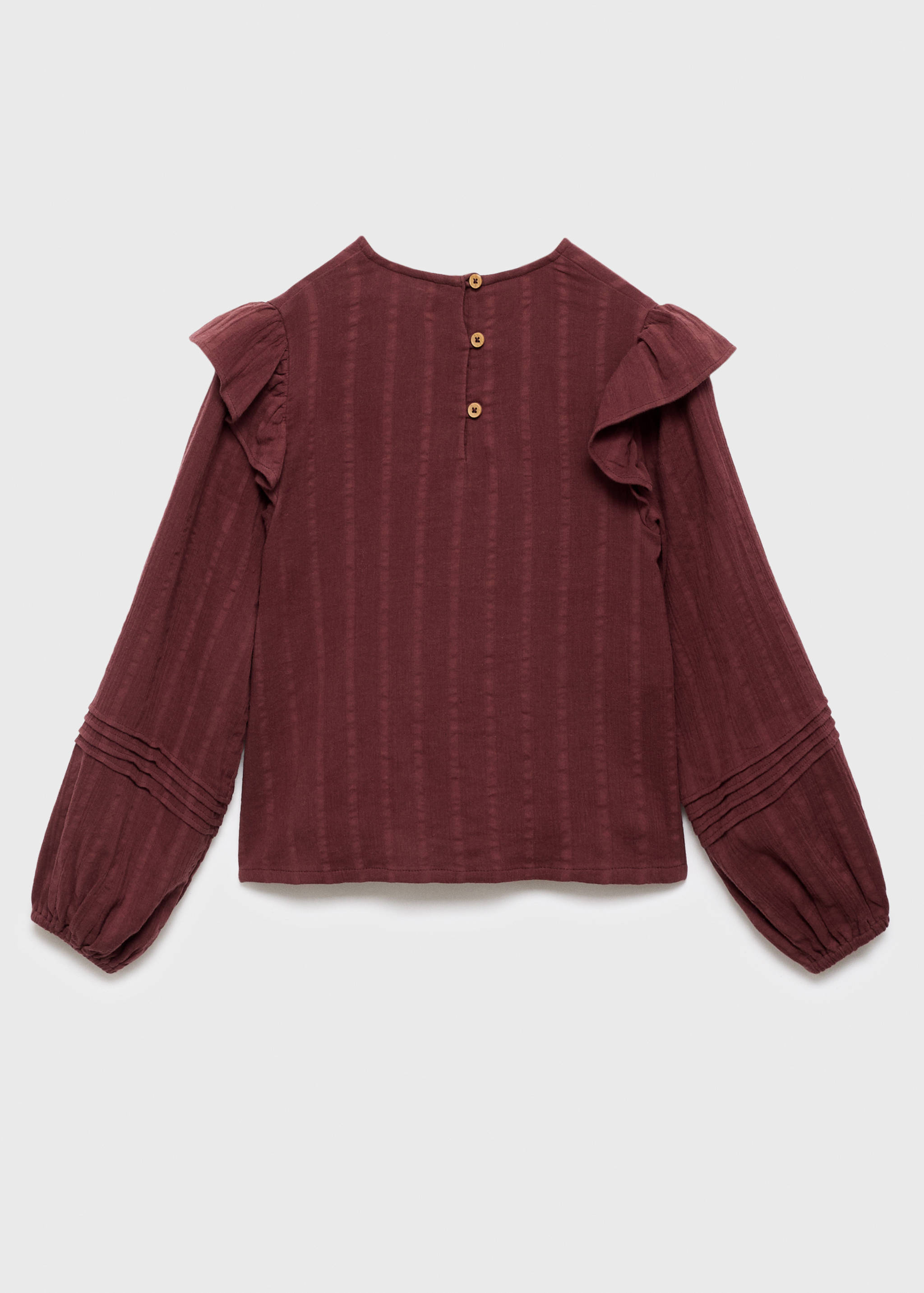 Blusa detalle volantes - Reverso del artículo