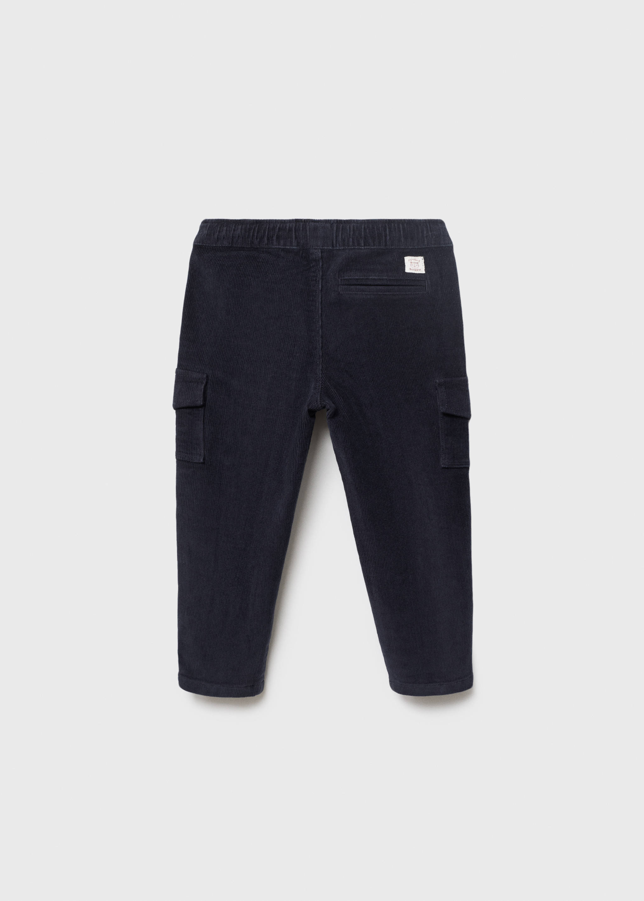 Corduroy cargo trousers - Reverse of the article