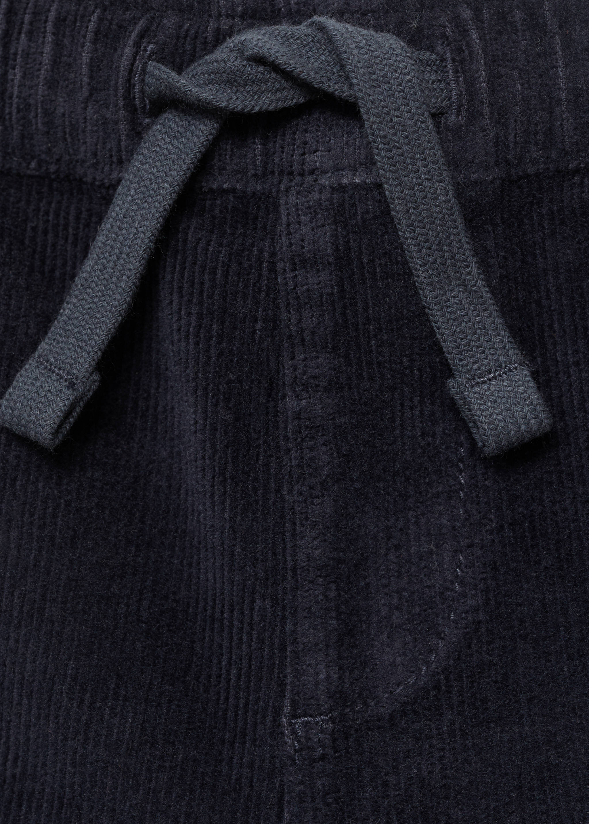 Corduroy cargo trousers - Details of the article 0