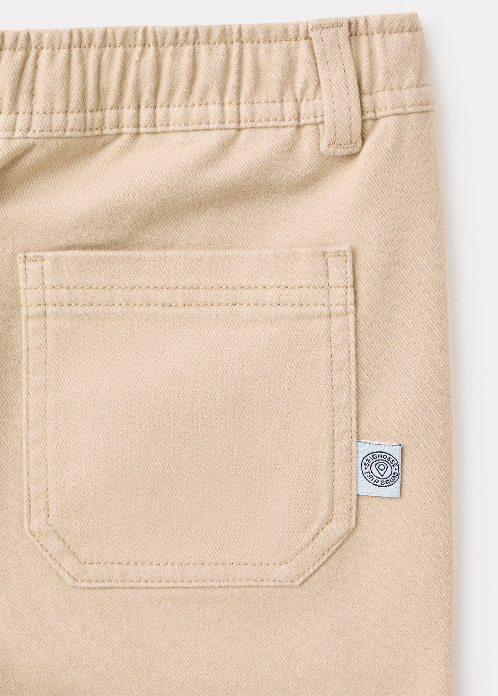 Pantalon droit en coton - Détail de l'article 0