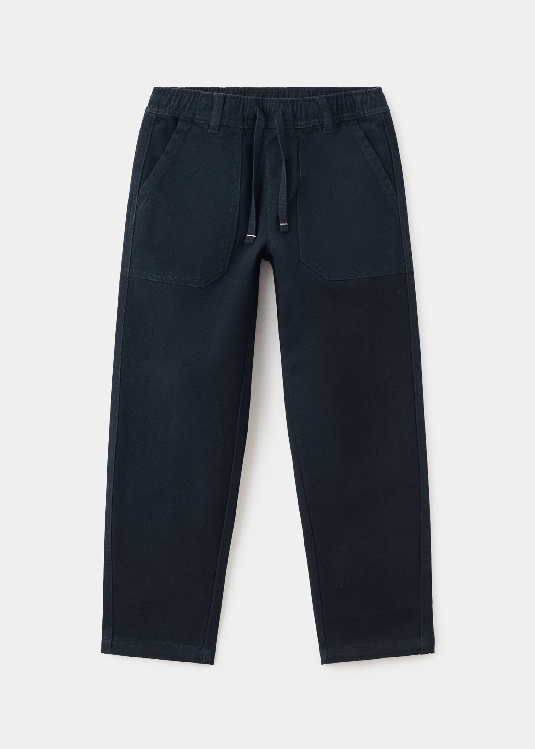 Proste bawełniane spodnie - Artykuł bez modela/modelki