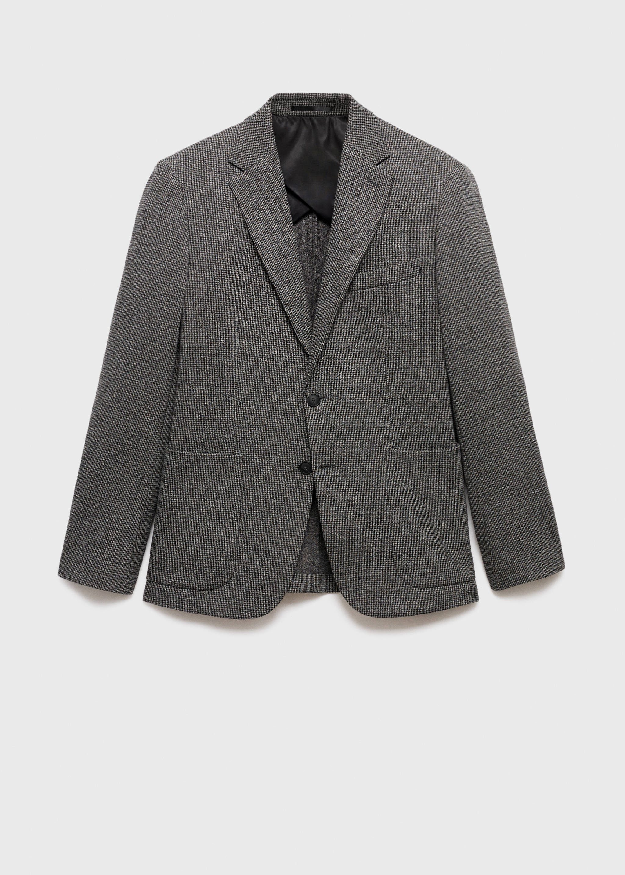 Slim Fit Blazer mit Mikrostruktur - Artikel ohne Model