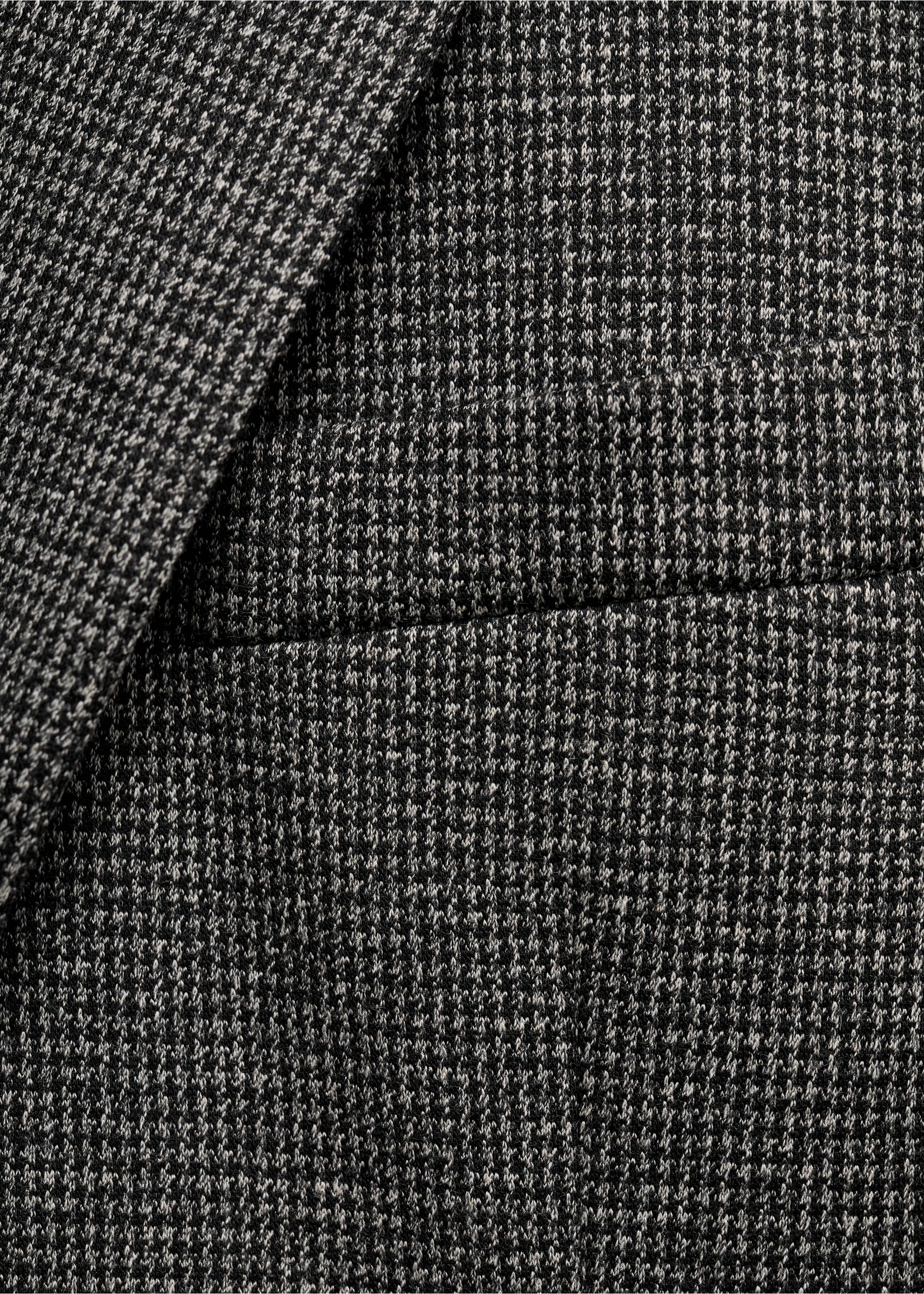Americana slim fit microestructura - Detalle del artículo 0, Gris medio vigoré. Ref: 17046732-00.