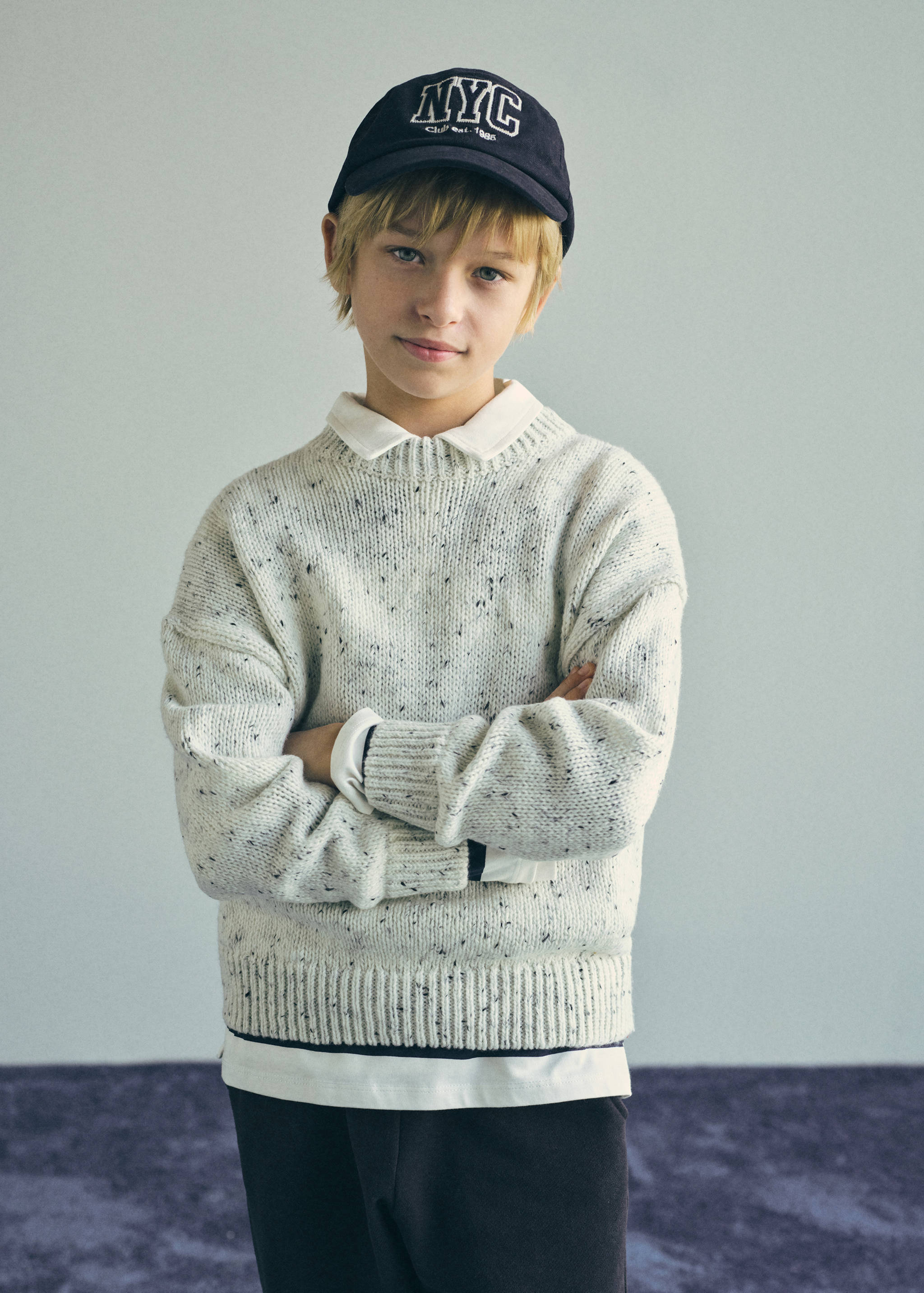 Flecked wool sweater - Details of the article 5