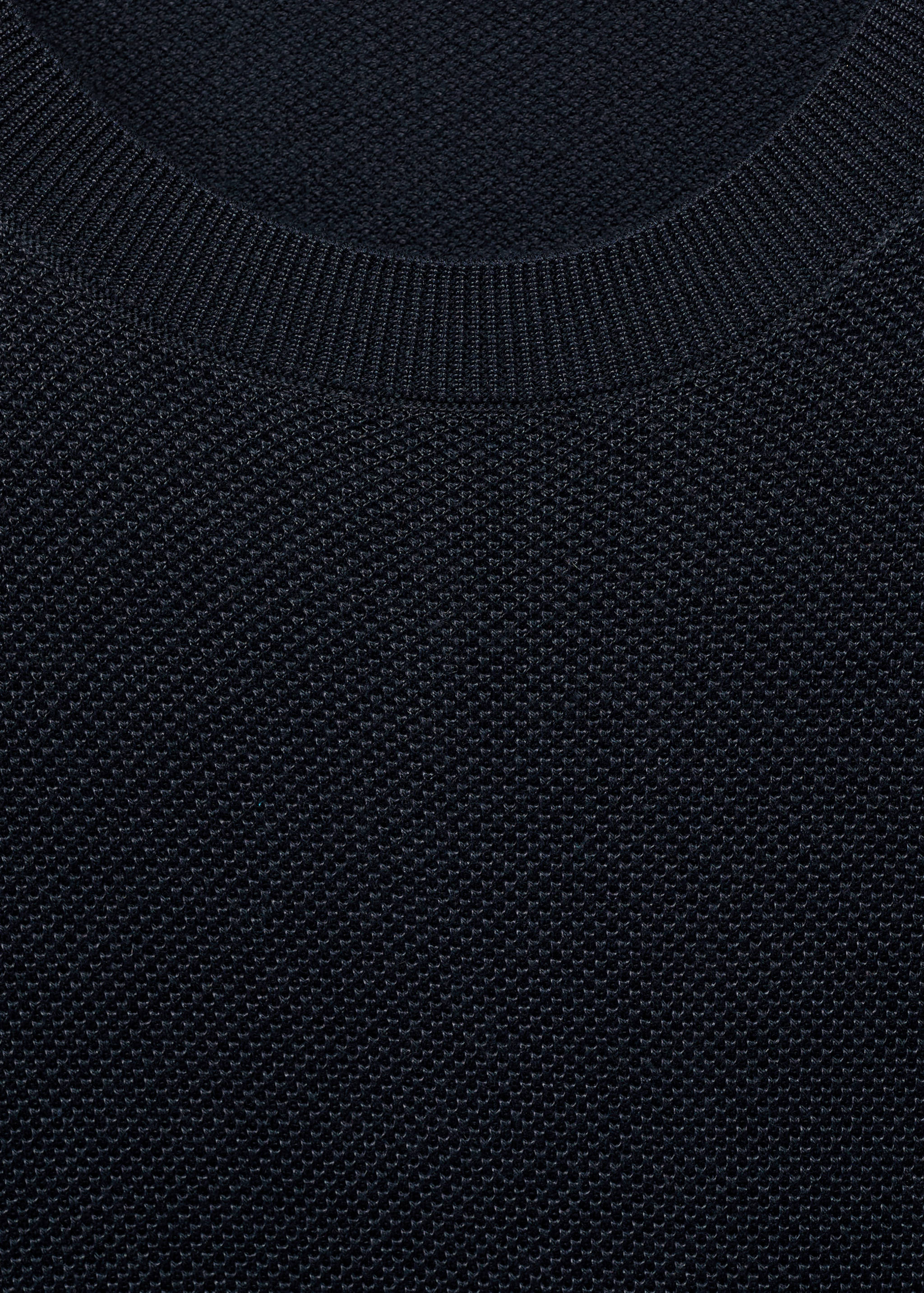 Knit cotton T-shirt - Details of the article 8