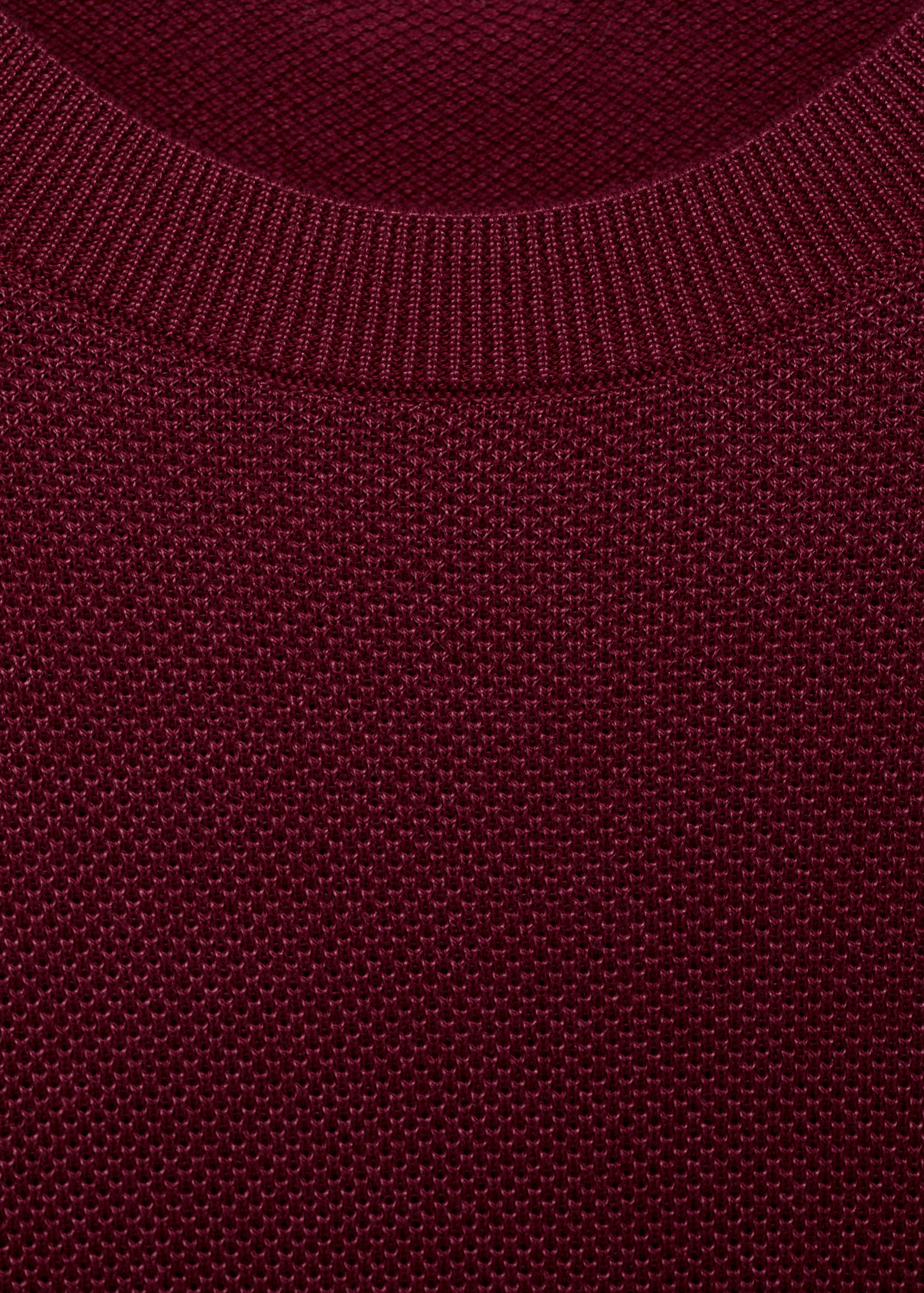 Knit cotton T-shirt - Details of the article 8