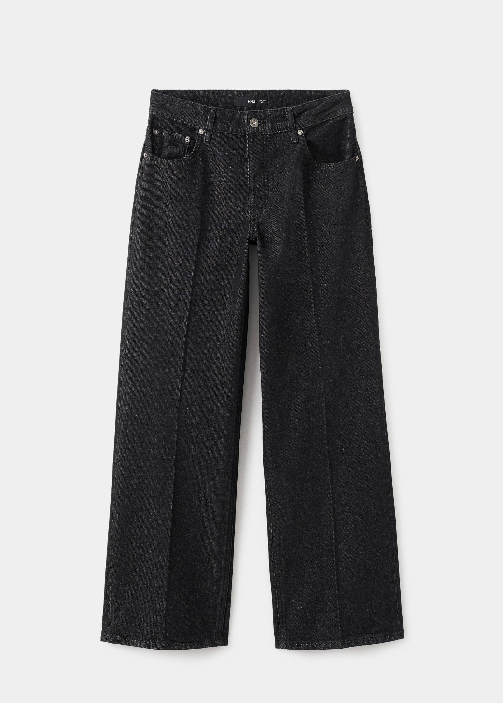 Jeans rectos tiro bajo - Artículo sin modelo