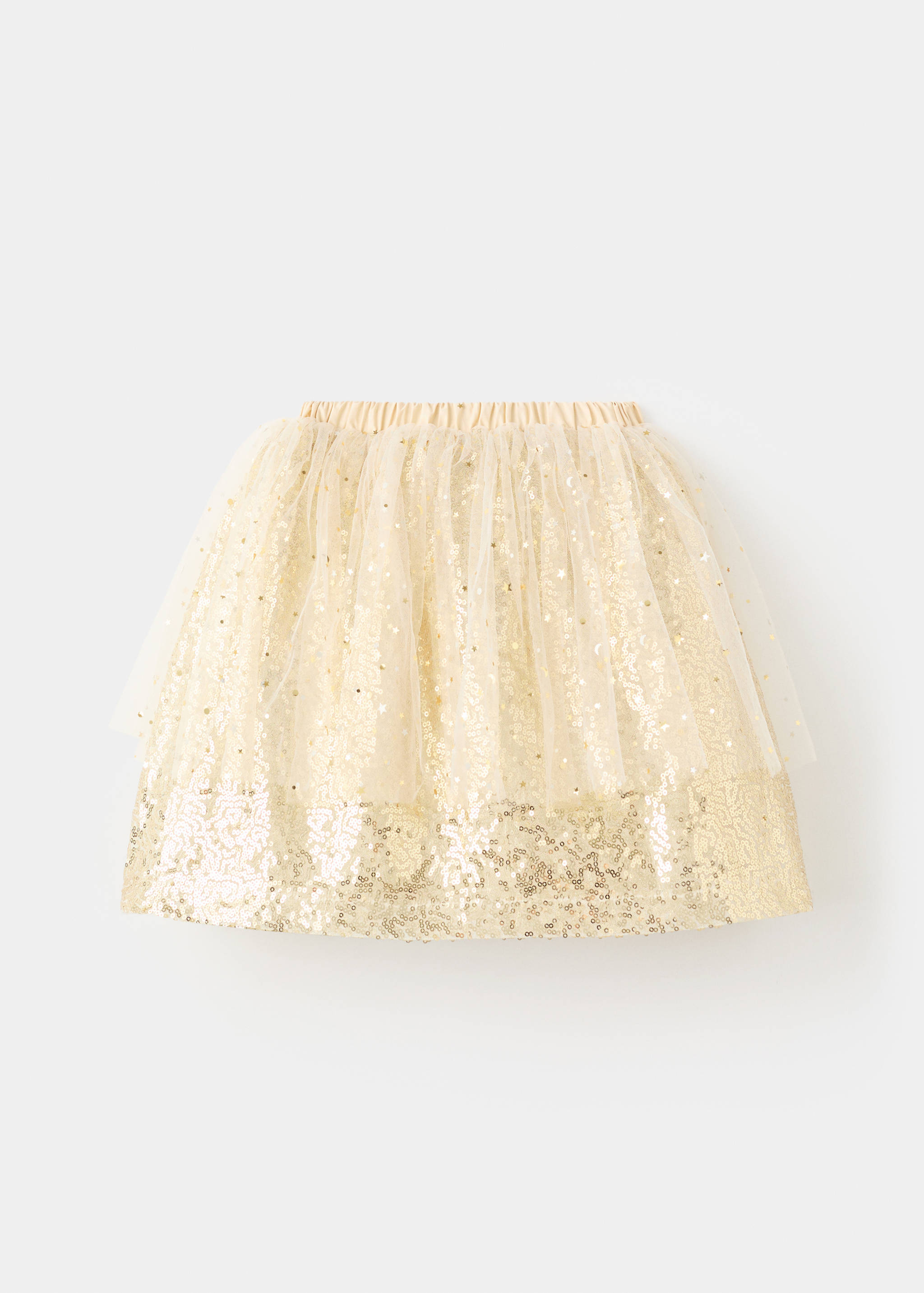 Sequins tulle skirt - Article without model