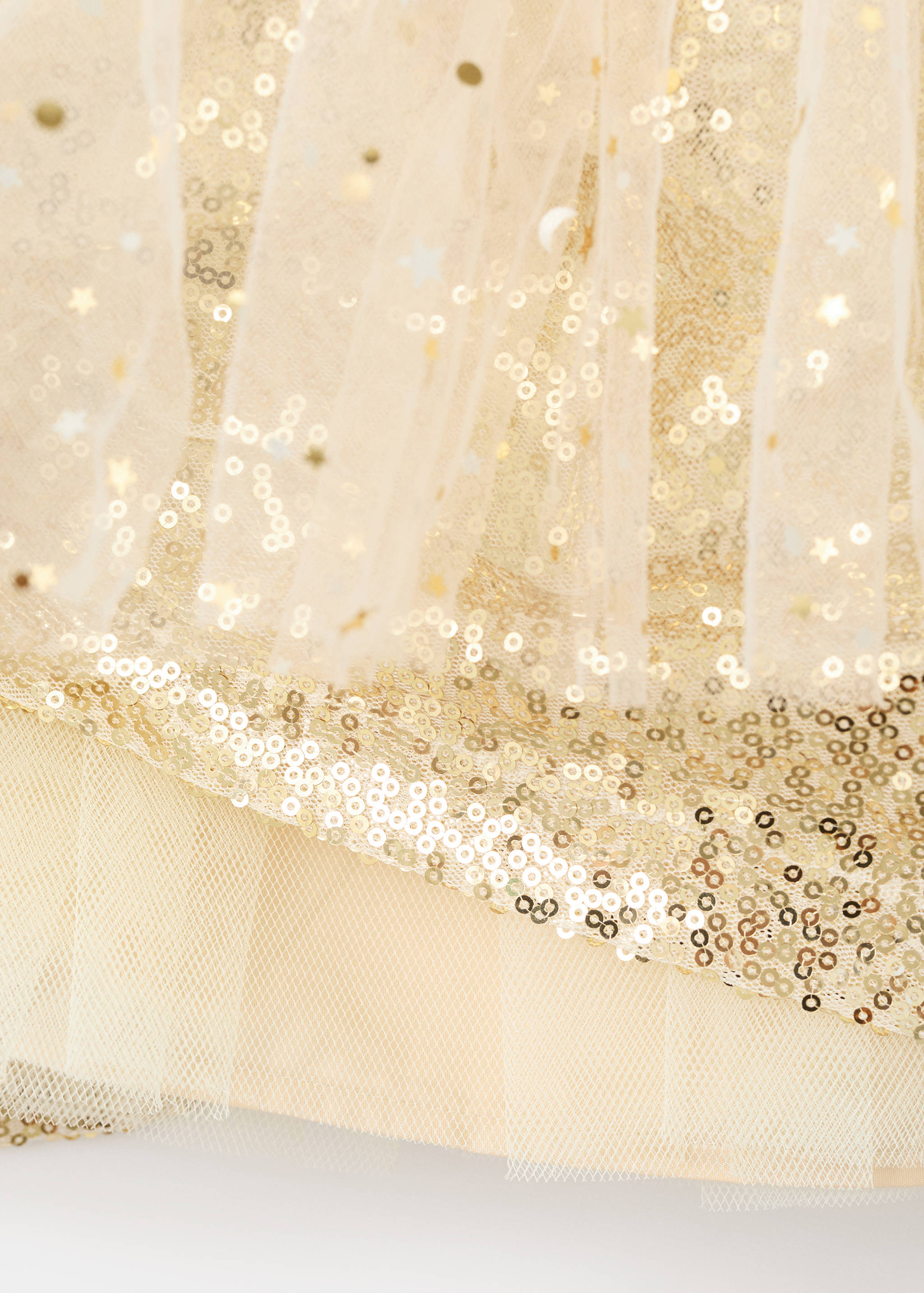 Sequins tulle skirt - Details of the article 1