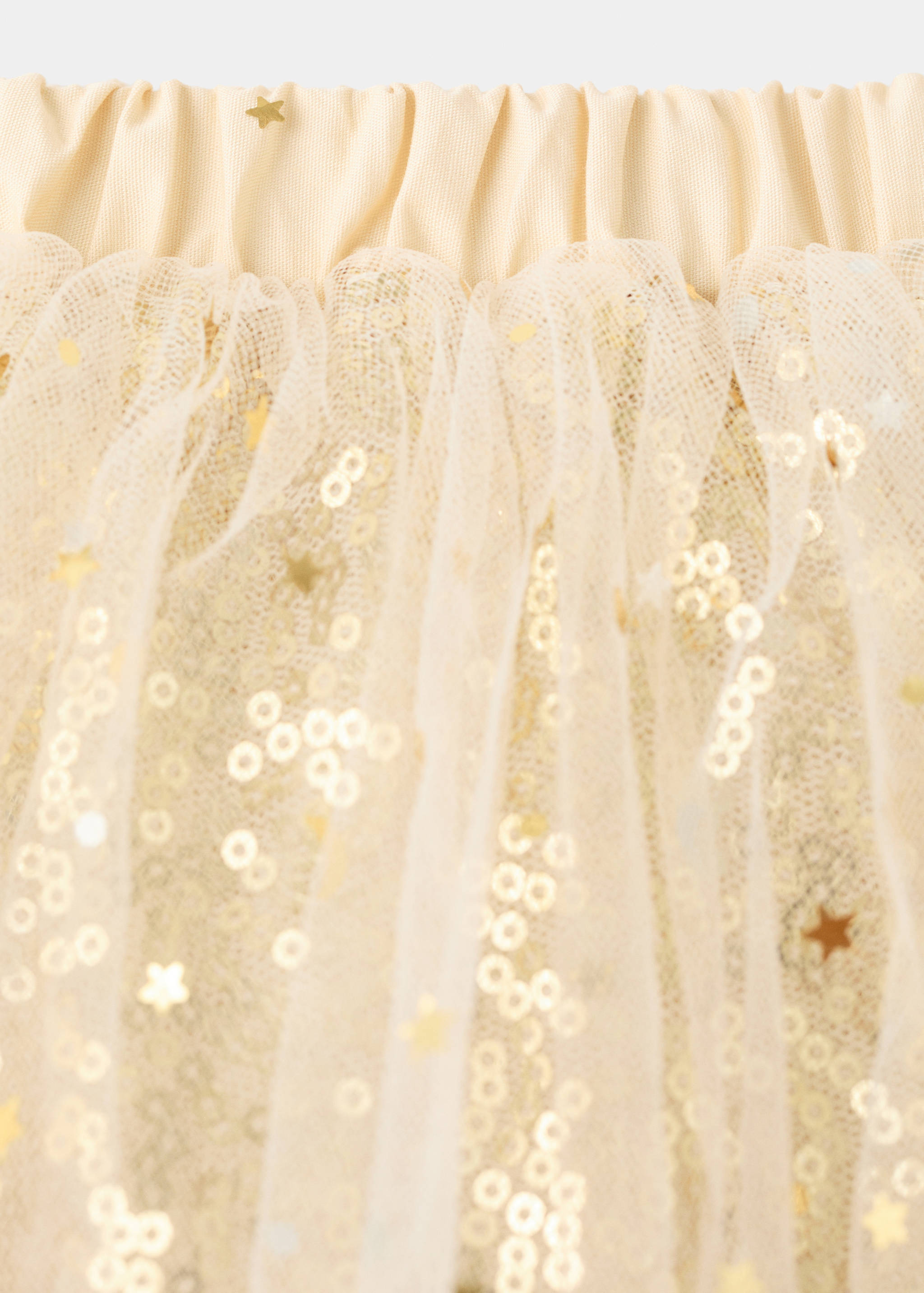 Sequins tulle skirt - Details of the article 2