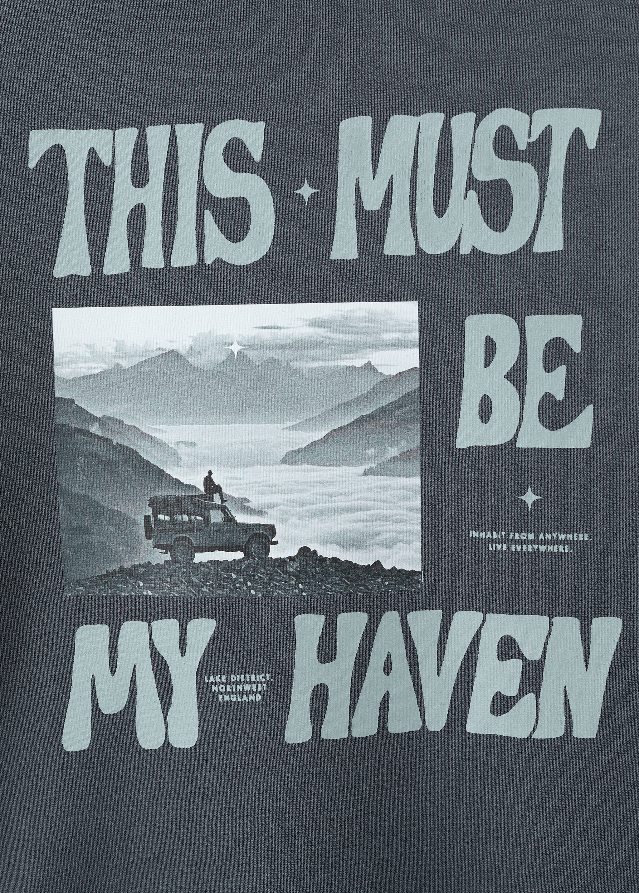 Printed cotton sweatshirt - Details of the article 8