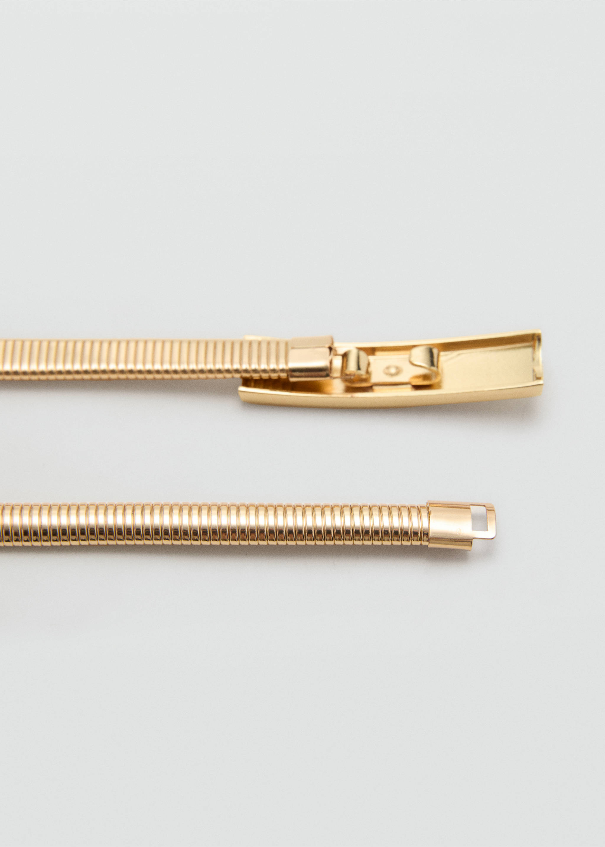 Ceinture fine métallique - Détail de l'article 2, Or. Ref: 17047763-00.
