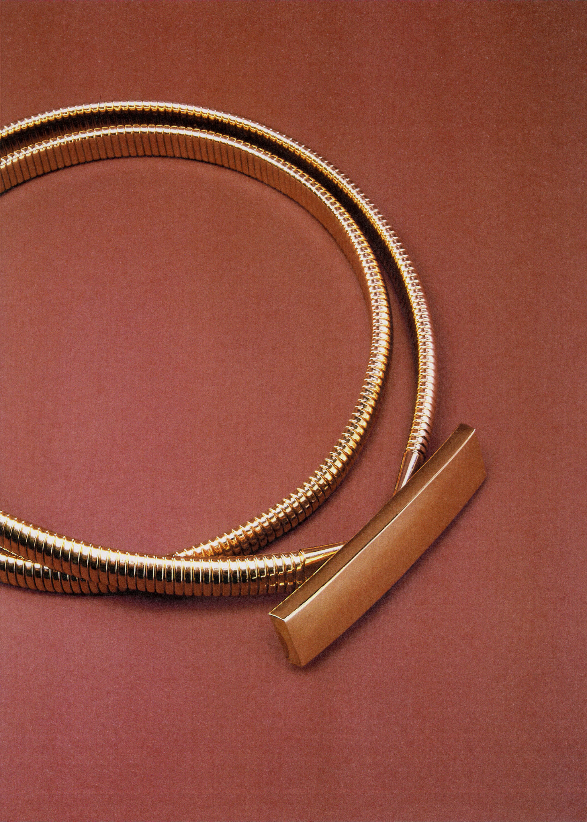 Ceinture fine métallique - Détail de l'article 6, Or. Ref: 17047763-00.