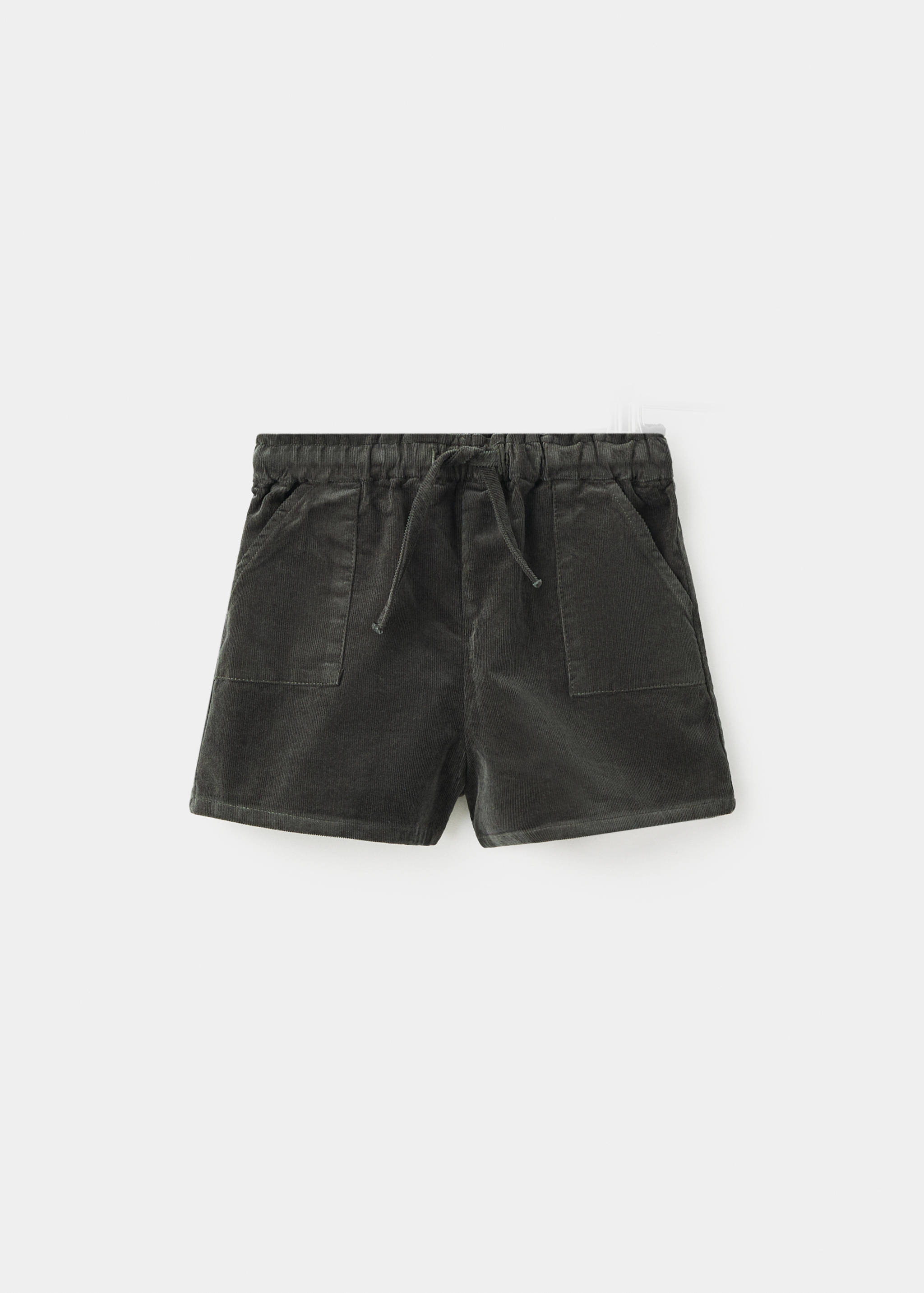 Slouchy corduroy shorts - Artikel zonder model