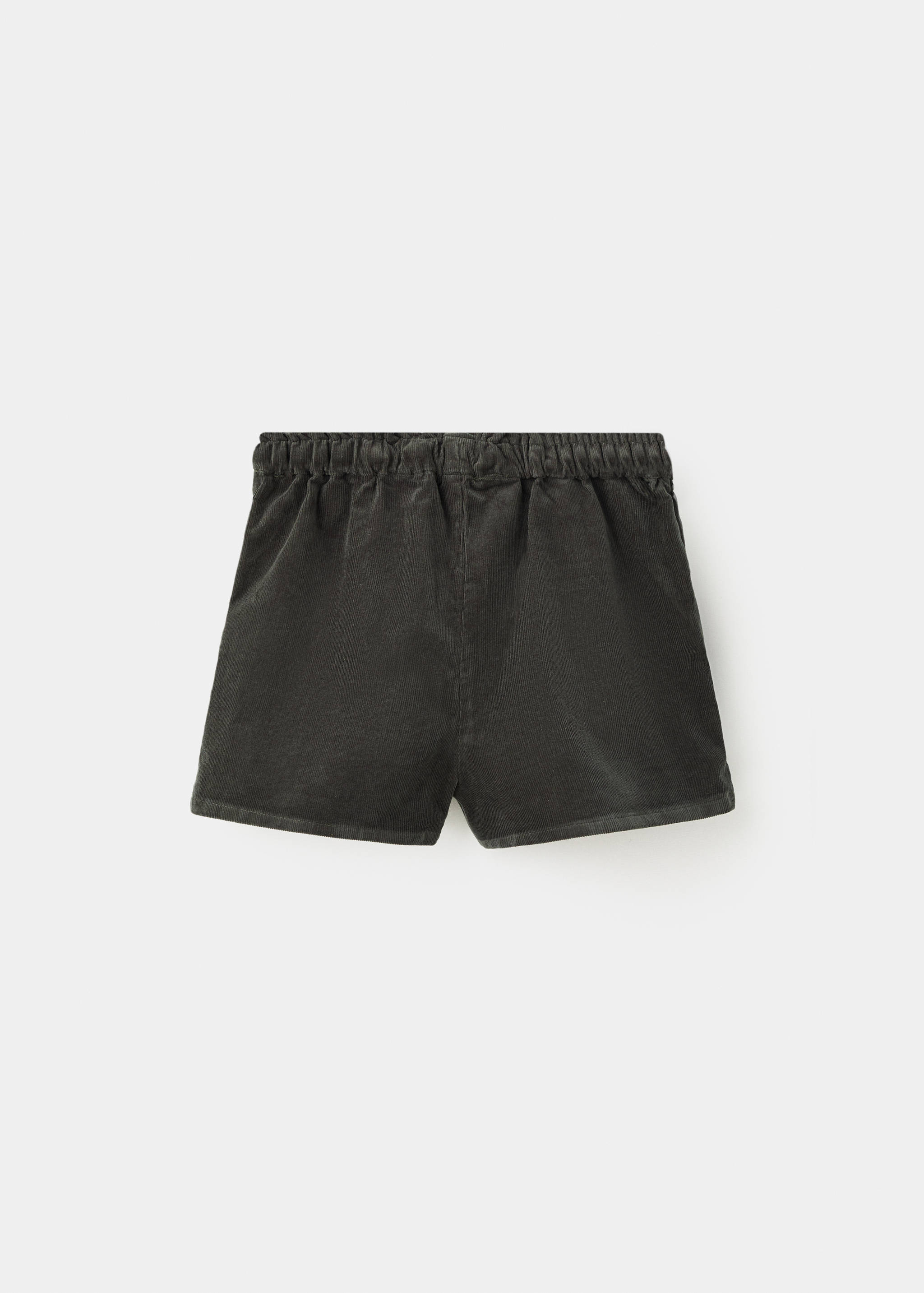 Slouchy corduroy shorts - Achterkant van het artikel