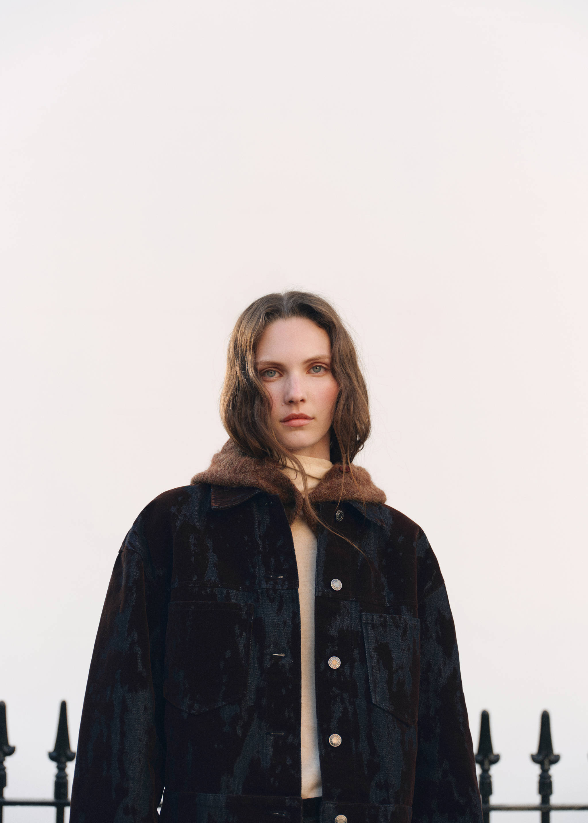 针织纽扣巴拉克拉法帽 - null