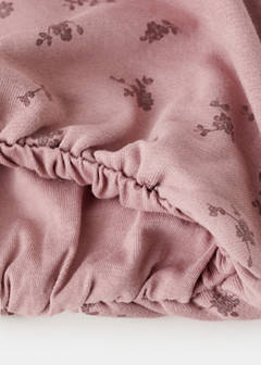 Embroidered sweatshirt with floral pattern — Pink 7