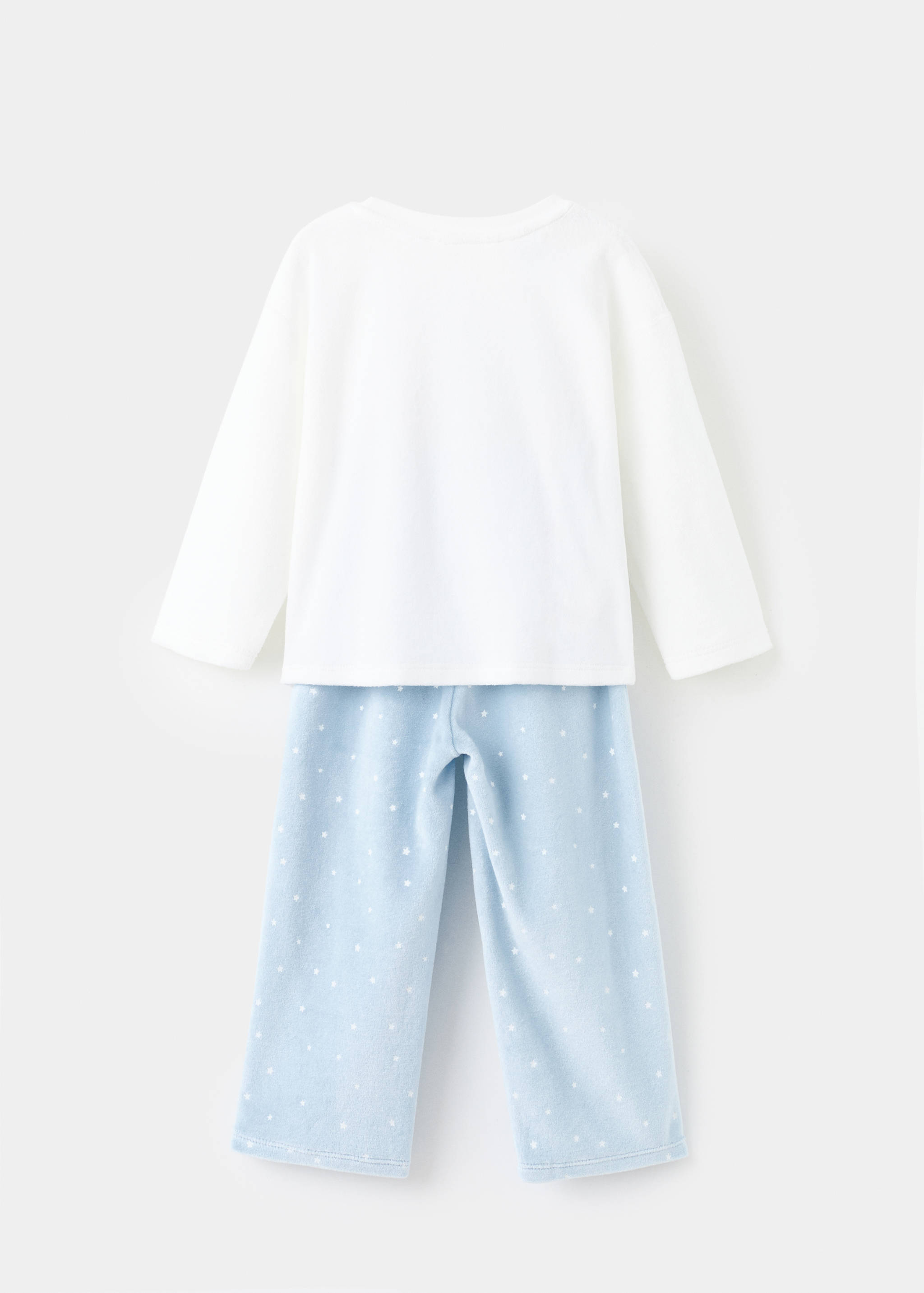 Pijama largo estampado - Reverso del artículo