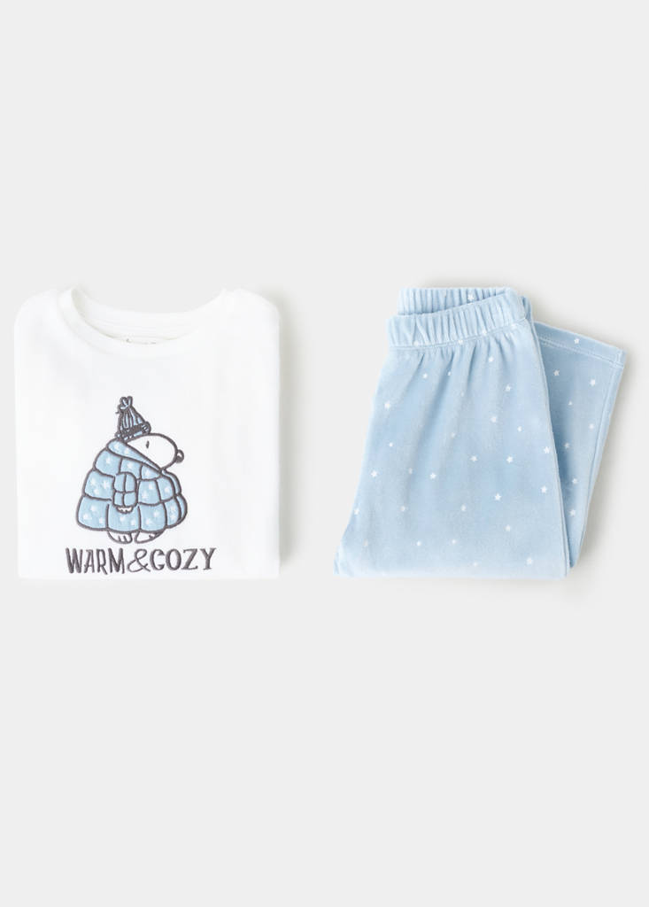 Printed long pyjamas — Off White