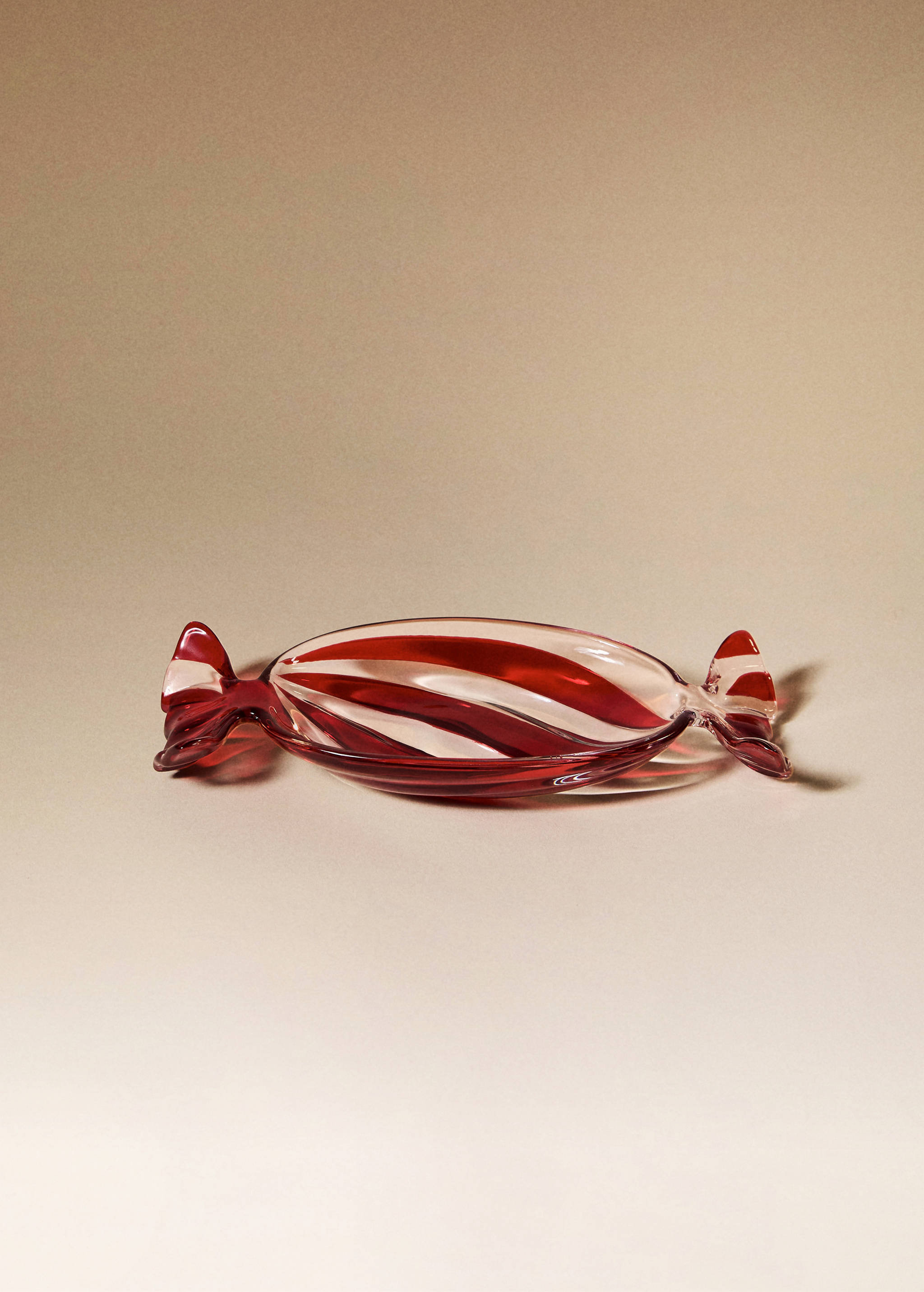 Plateau en verre nœud lignes - Plan général