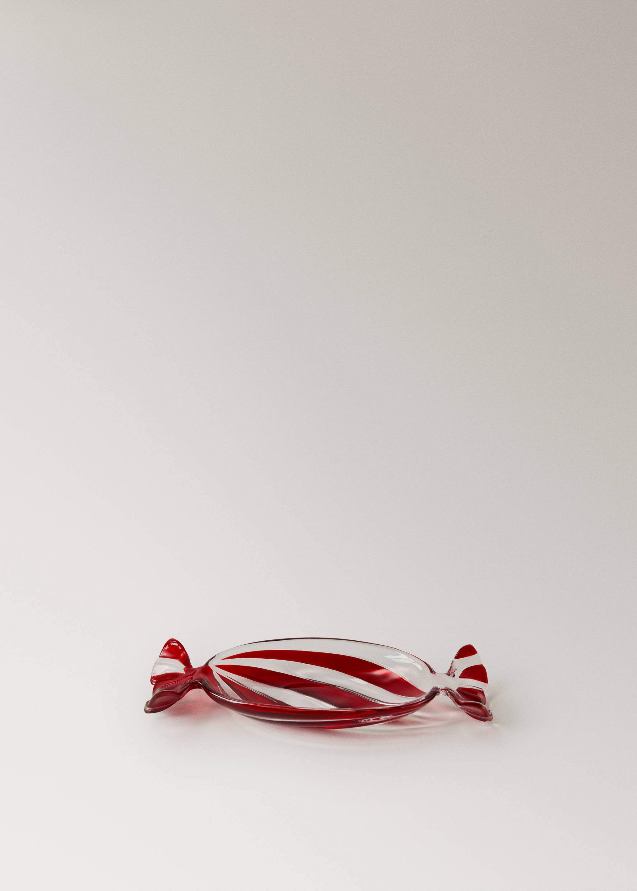 Plateau en verre nœud lignes - Article sans modèle