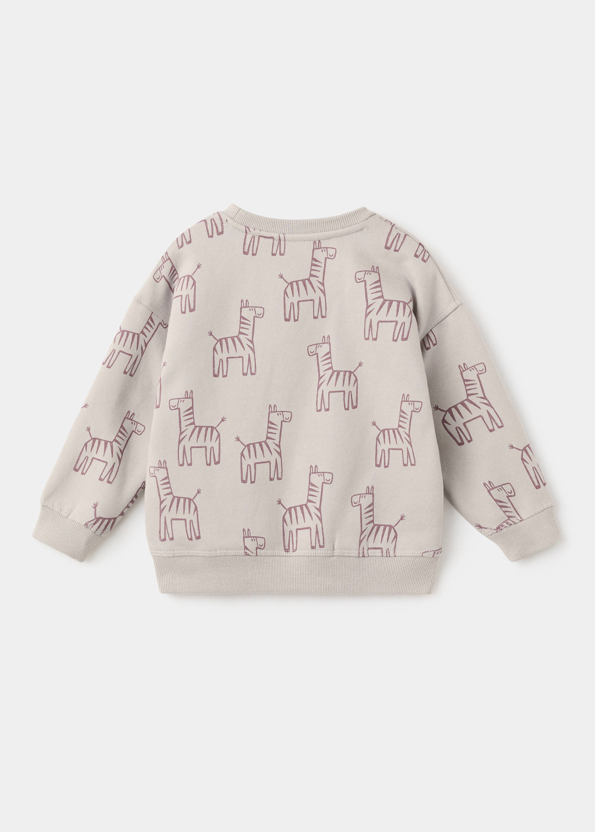 Pamučna sportska majica s printom - Stražnji dio artikla