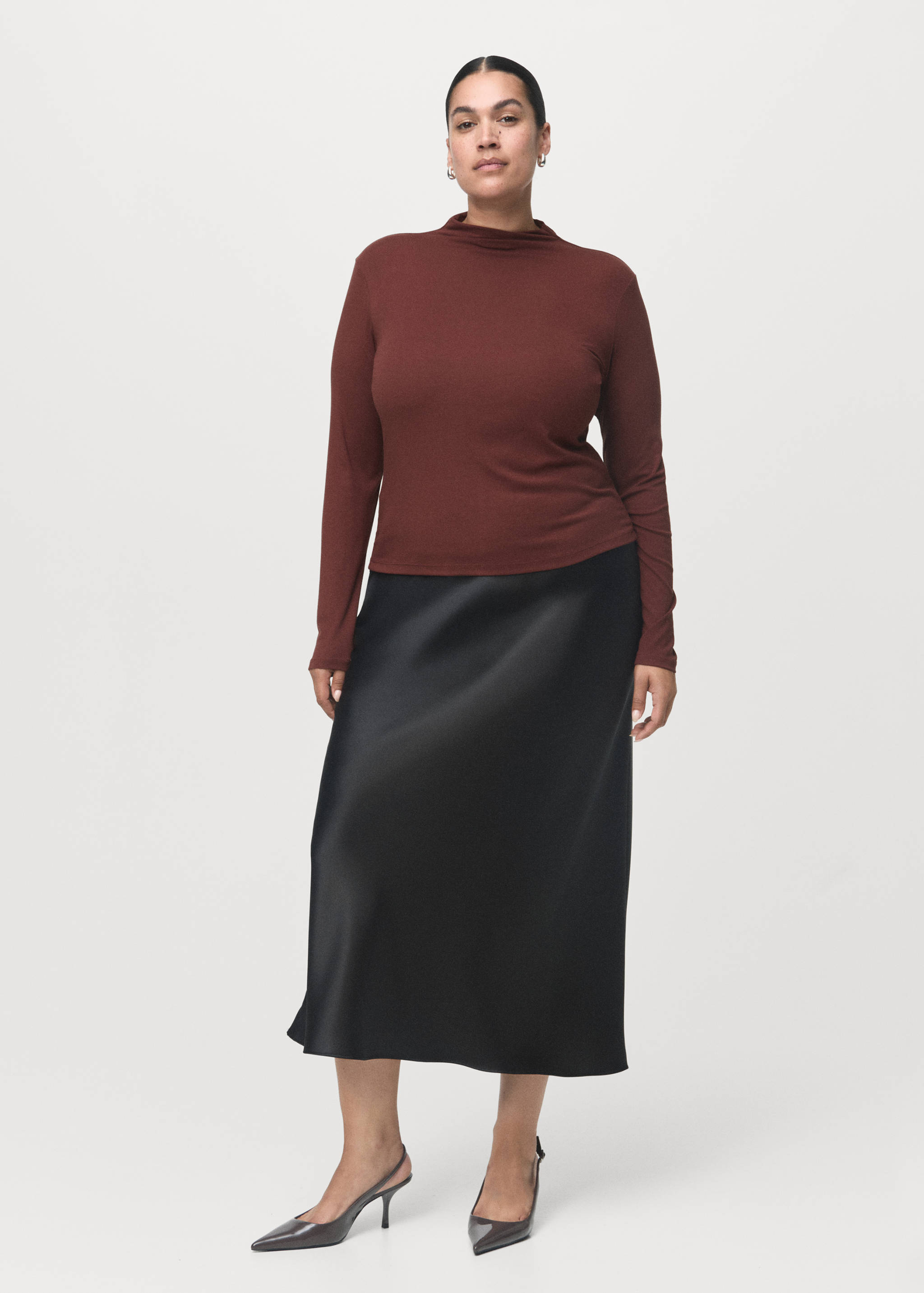 Turtleneck T-shirt - Details of the article 3