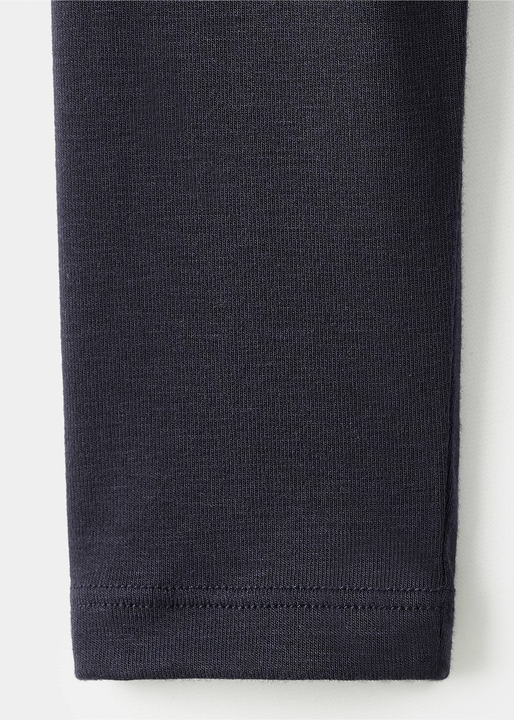 Turtleneck T-shirt - Details of the article 0, Navy. Ref: 17047784-00.