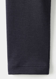 Turtleneck T-shirt — Navy 10