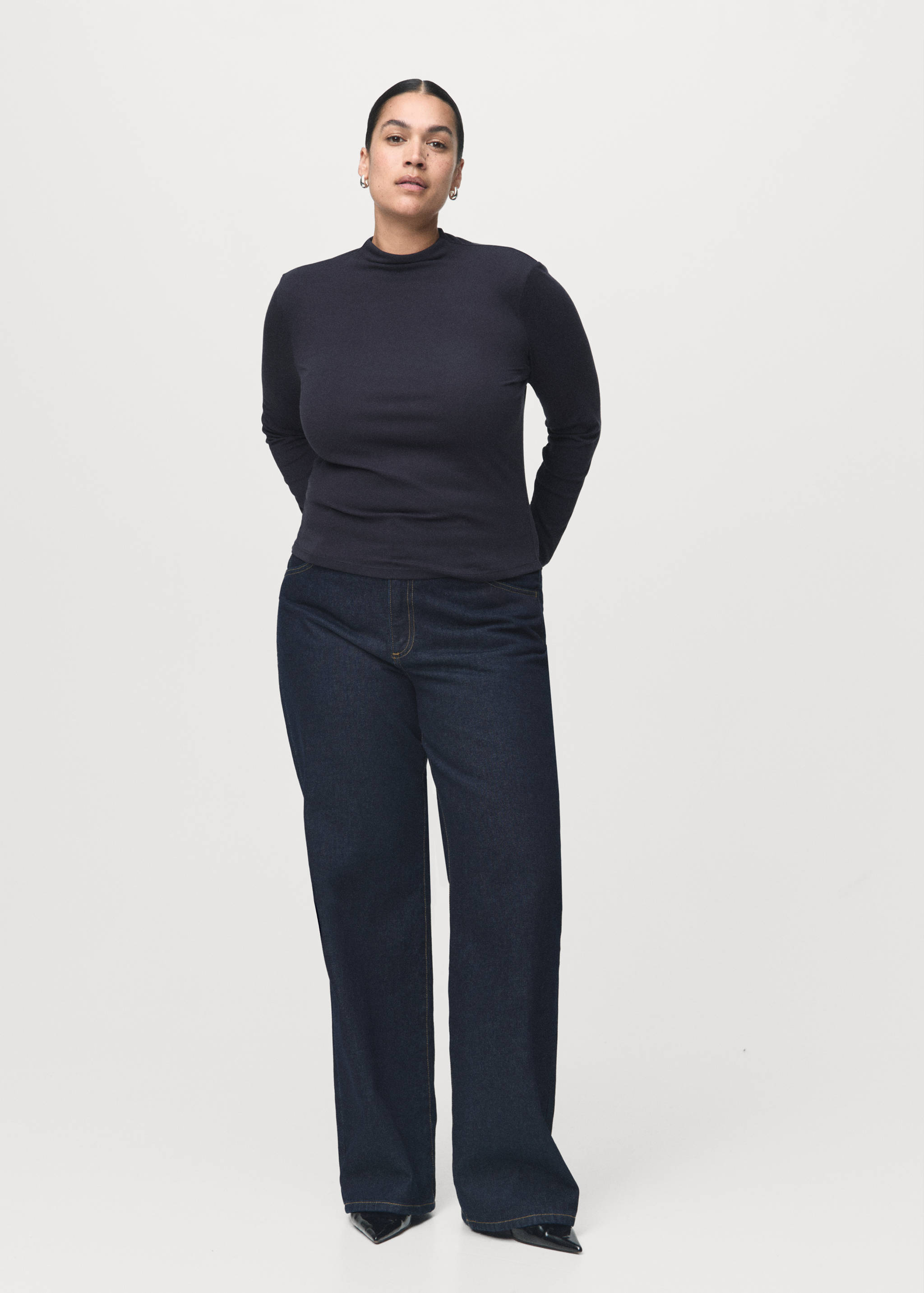 Turtleneck T-shirt - Details of the article 3