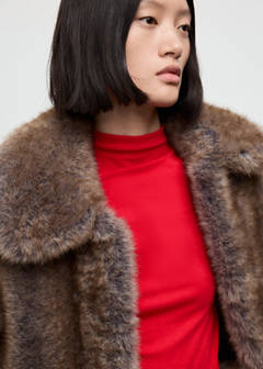 Turtleneck T-shirt — Red 4