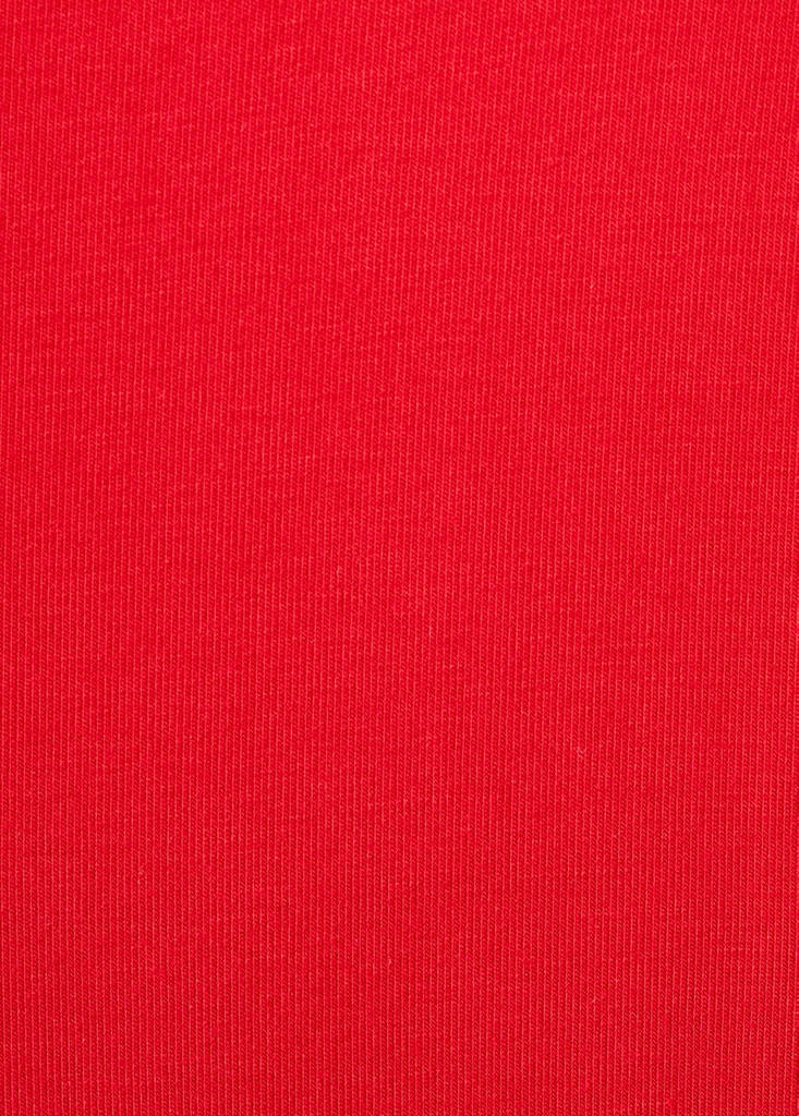 Turtleneck T-shirt — Red