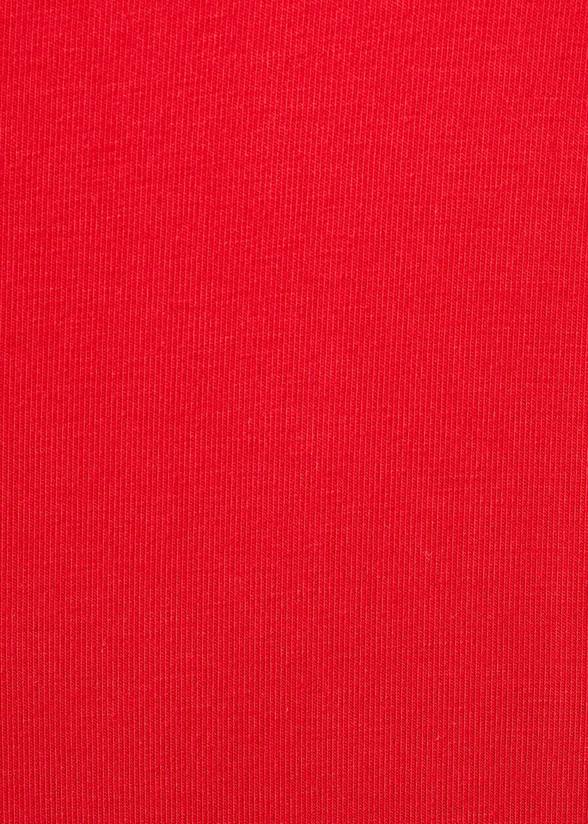 Turtleneck T-shirt — Red