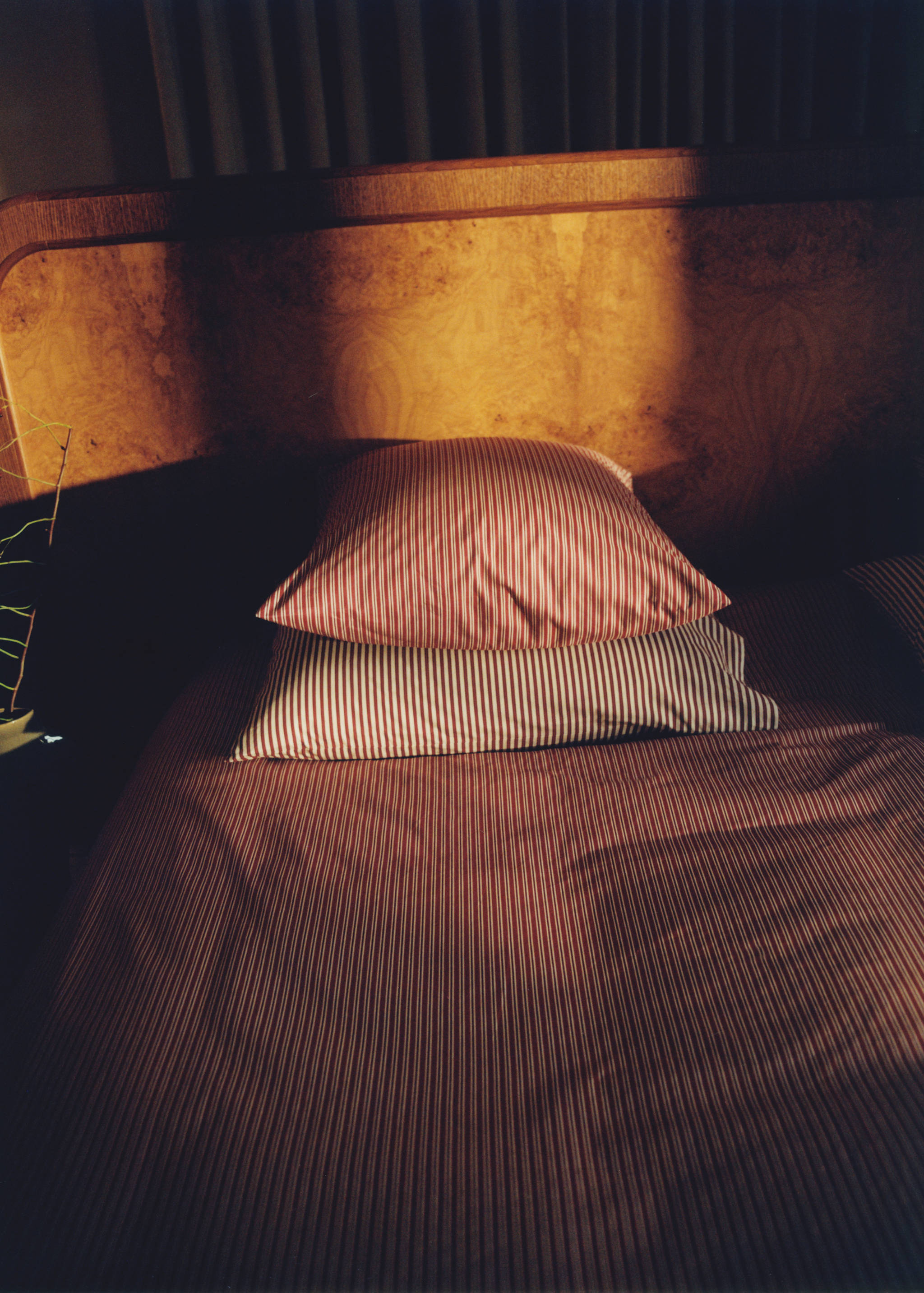 Taie d'oreiller percale de coton rayures réversible 50x75 cm - Détail de l'article 6