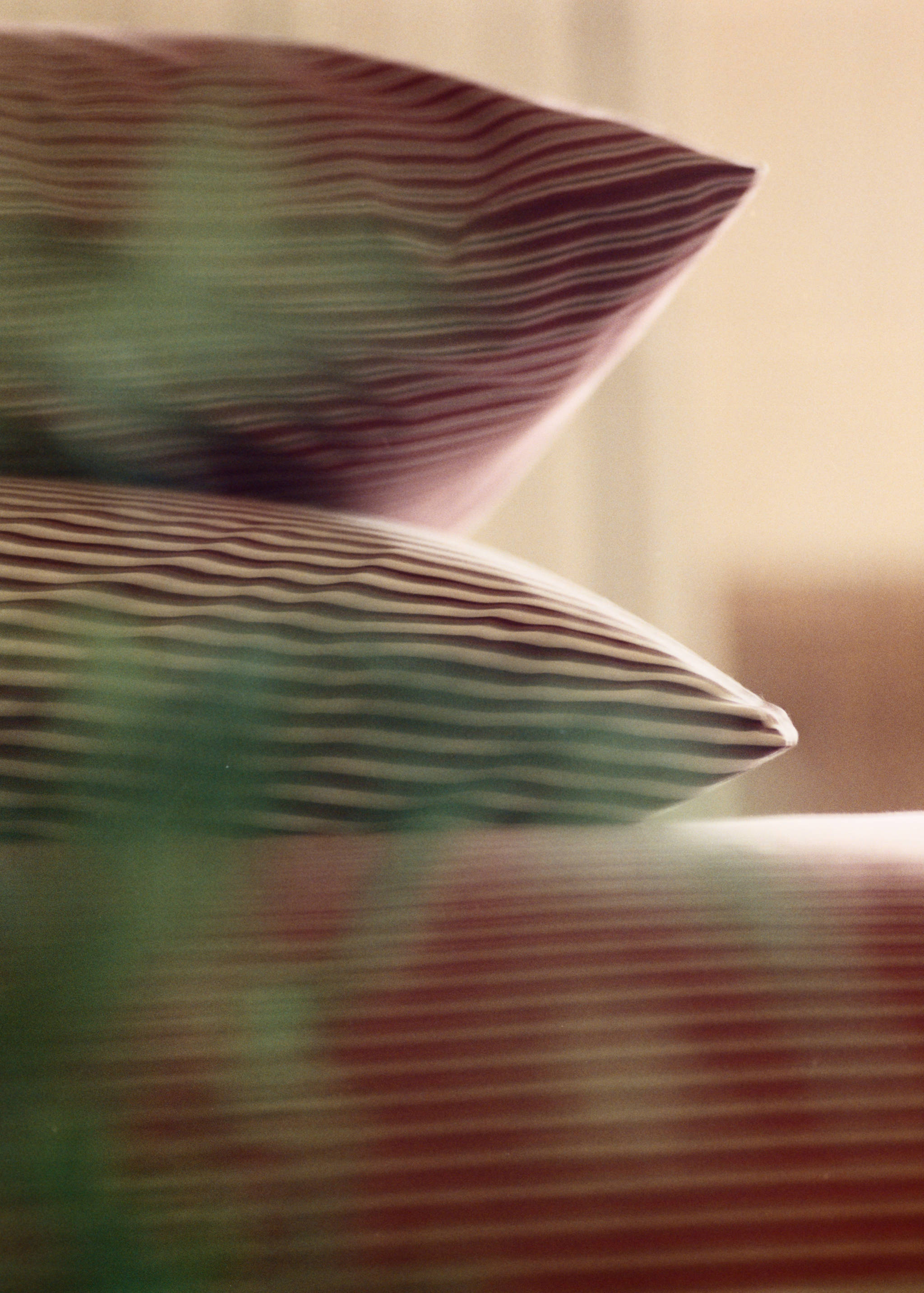 Reversible percale cotton striped pillowcase 60x60cm - Details of the article 6