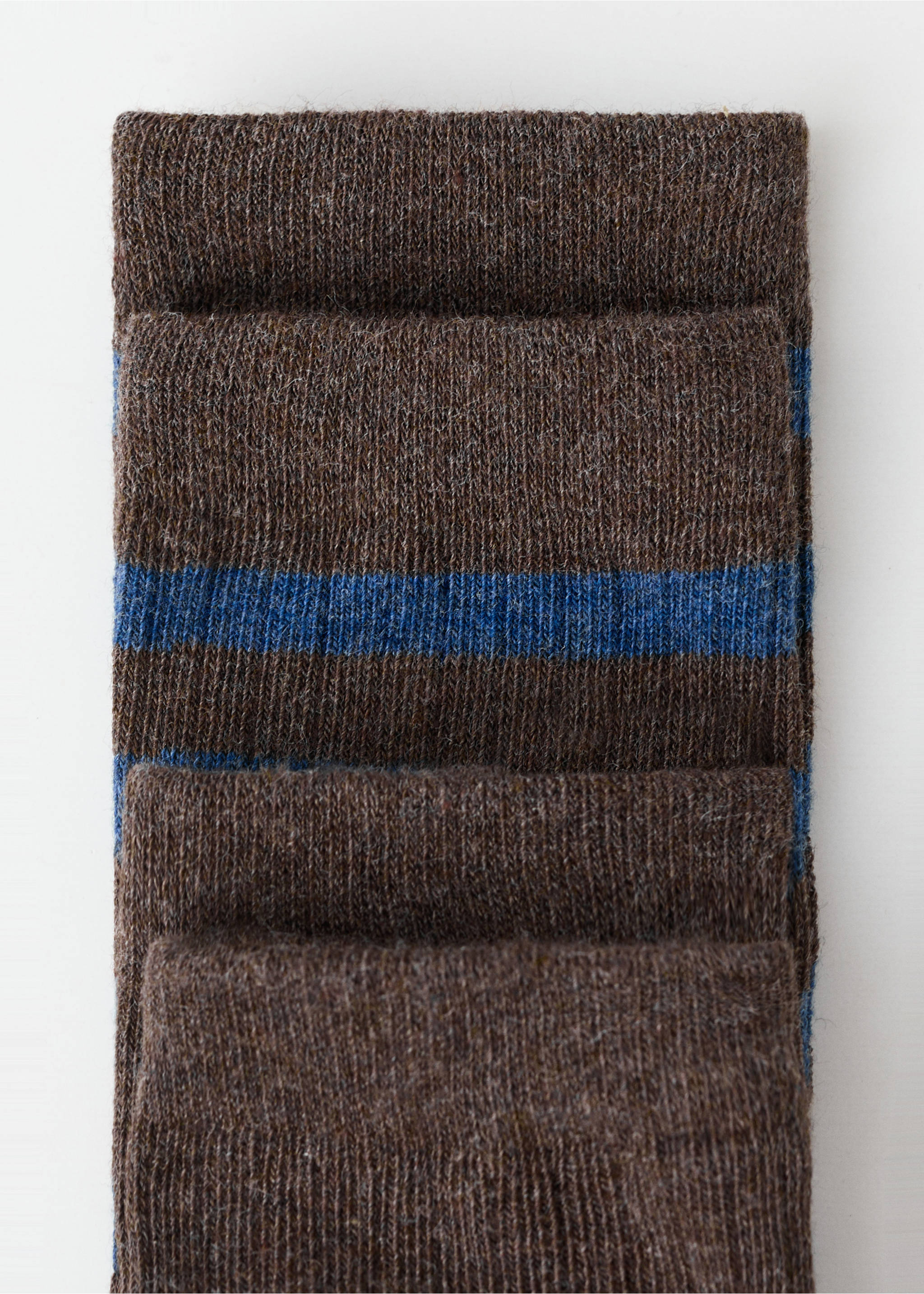 2 pack patterned socks - Details of the article 8, Brown. Ref: 17047799-00.