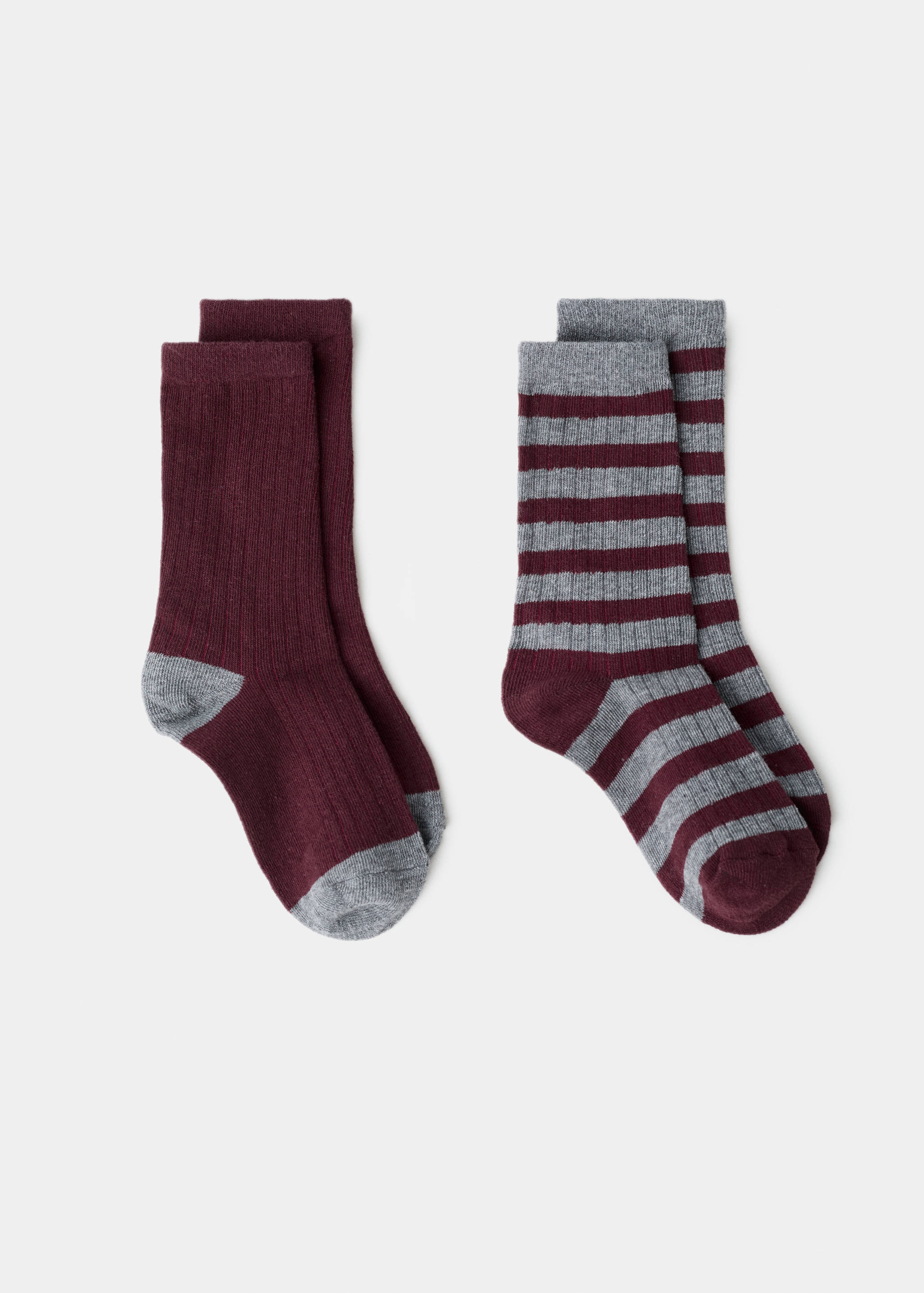 2 pack patterned socks - Article without model