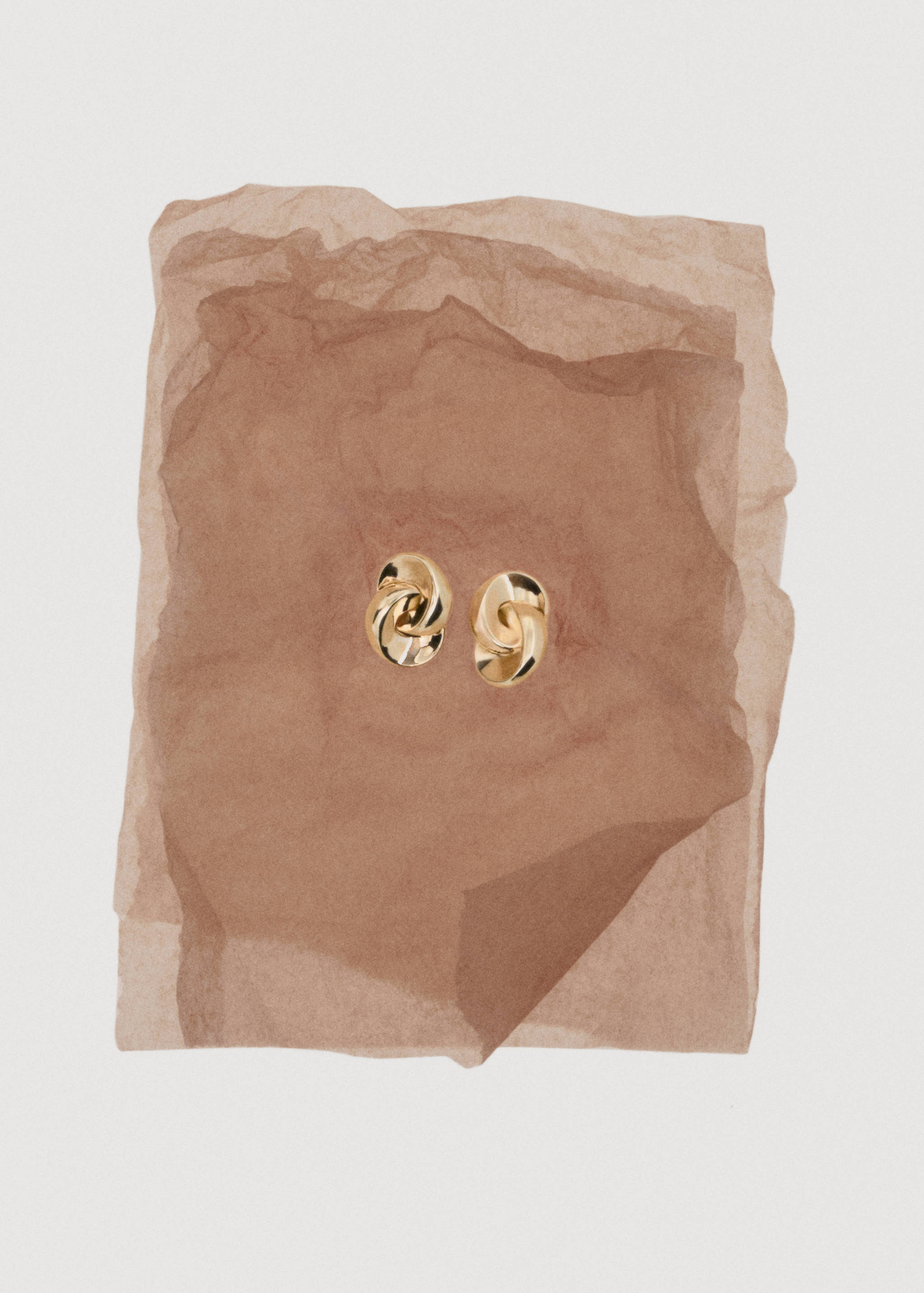 Intertwined hoop earrings - Details of the article 7