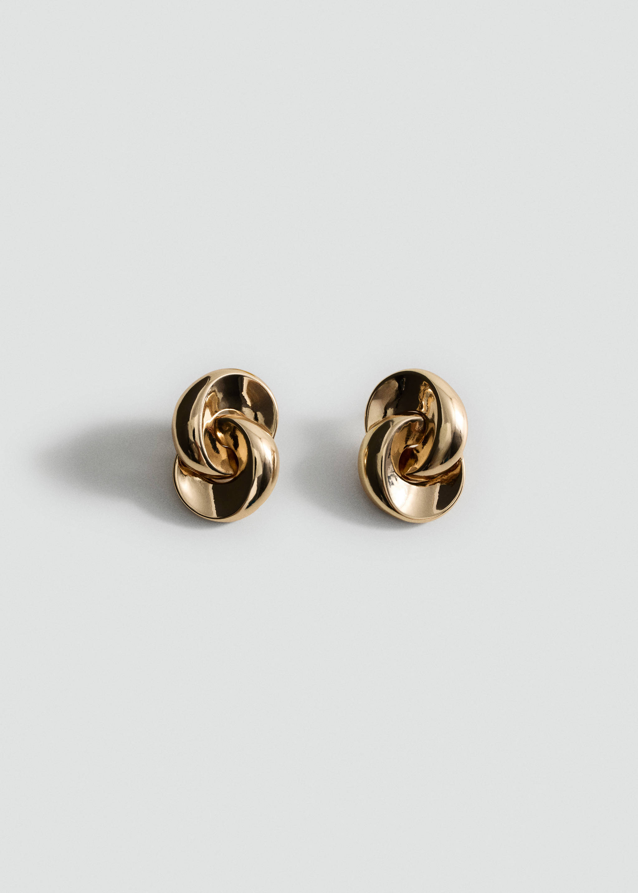 Intertwined hoop earrings - Article without model