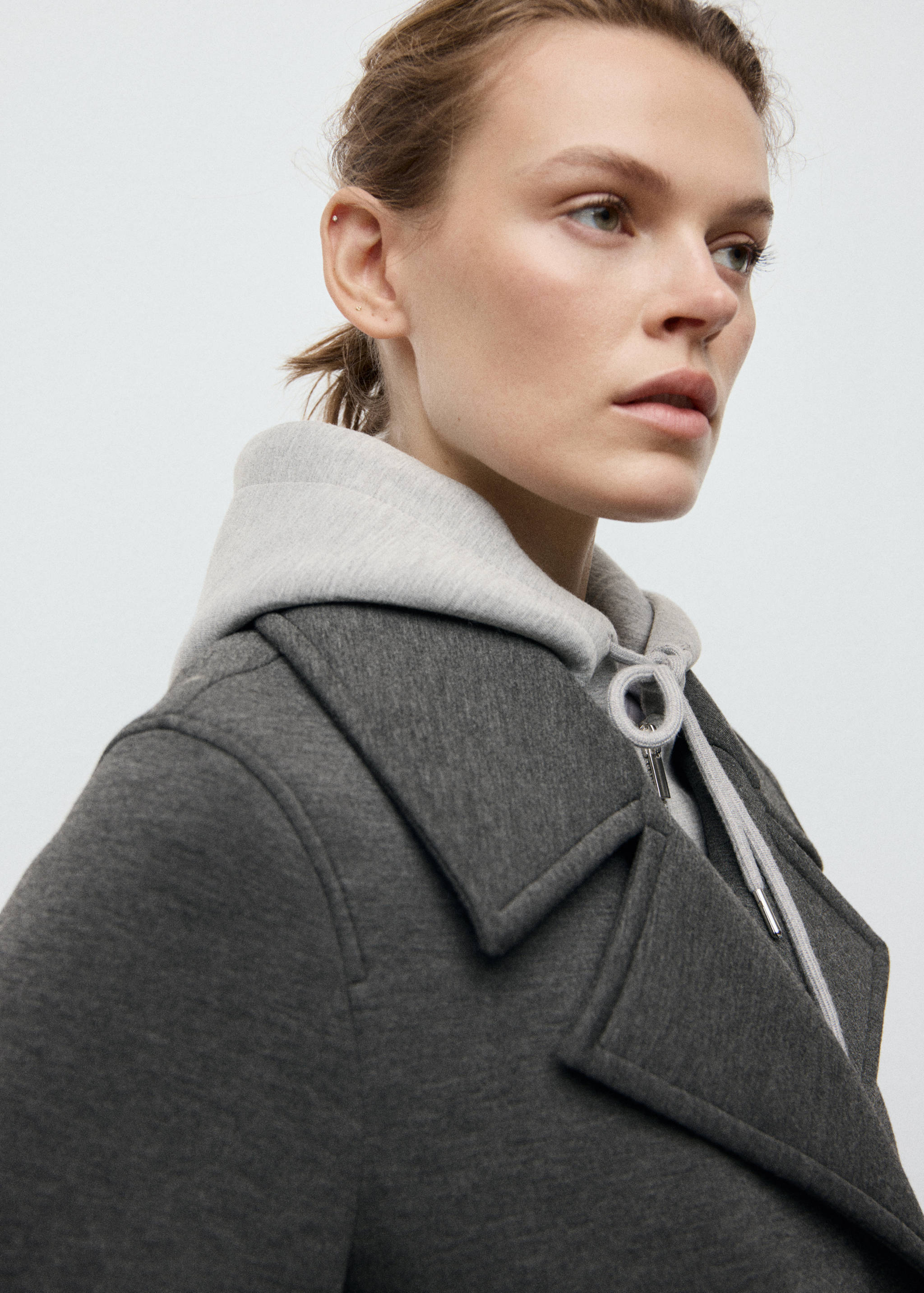 Combined hooded jacket - Details of the article 1