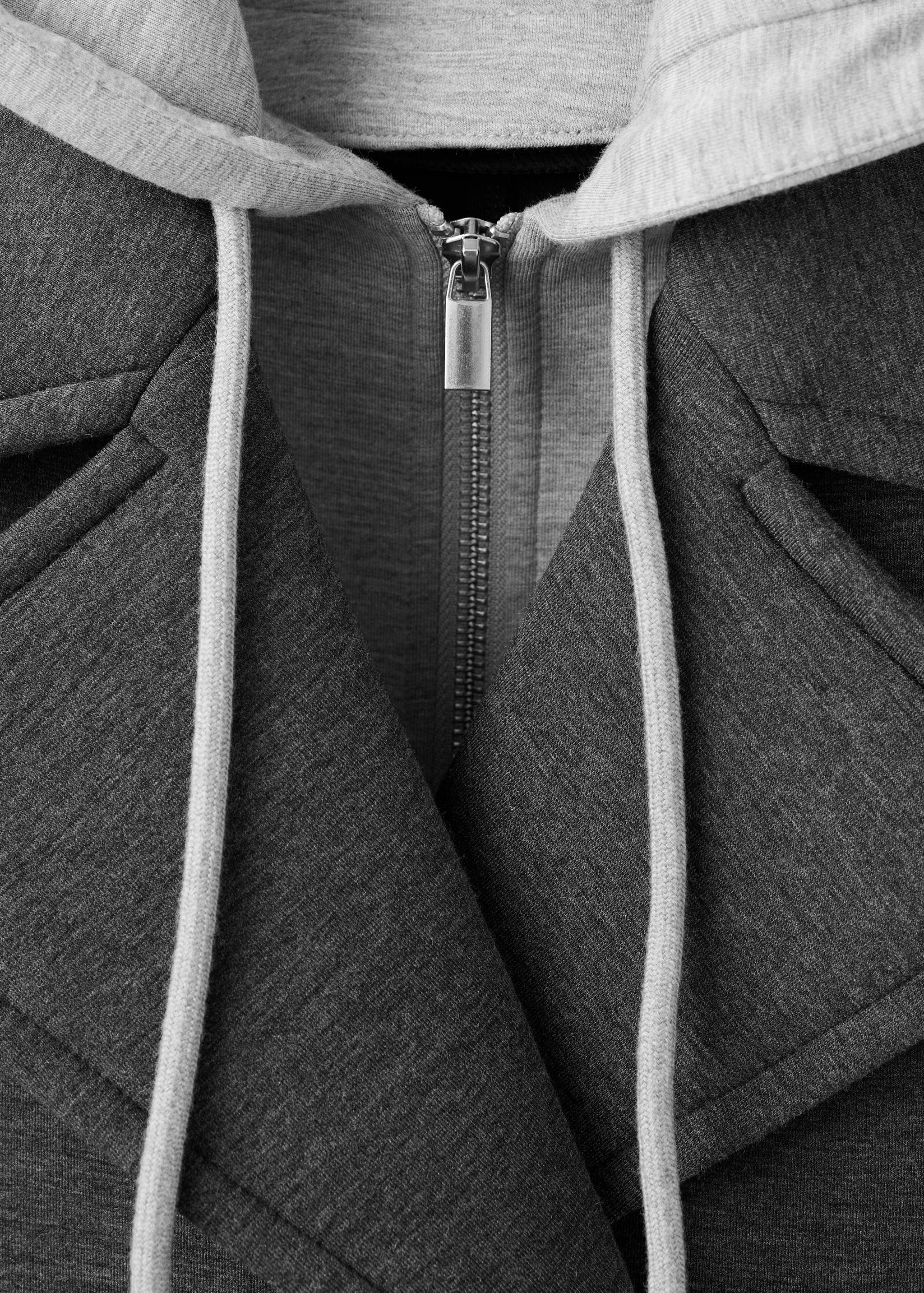 Combined hooded jacket - Details of the article 8